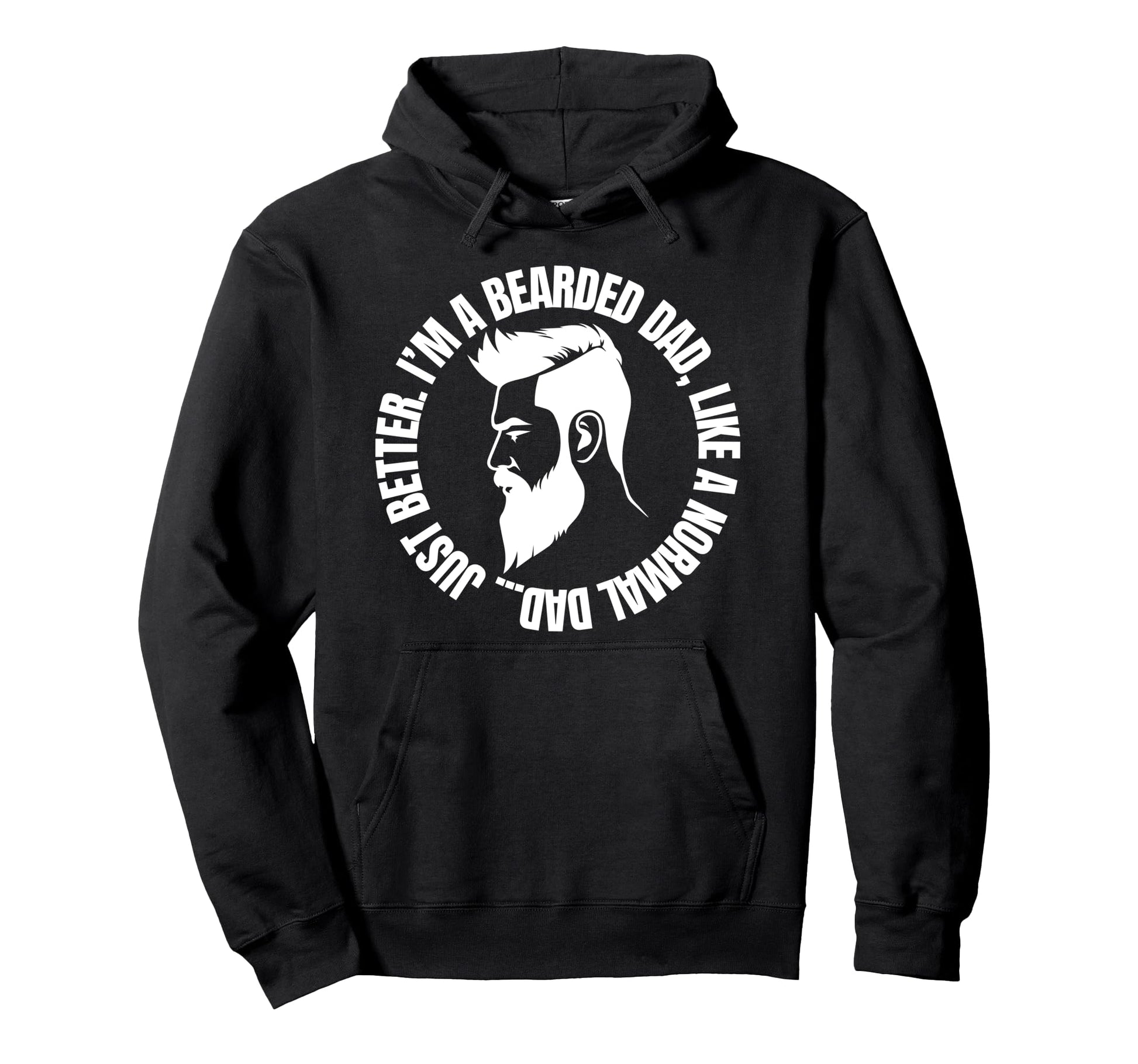 Weight Lifting Bearded Dad Fitness Gym Hoodie - Streetwear Style Men Women - T-Shirt, Sweatshirt, Hoodie