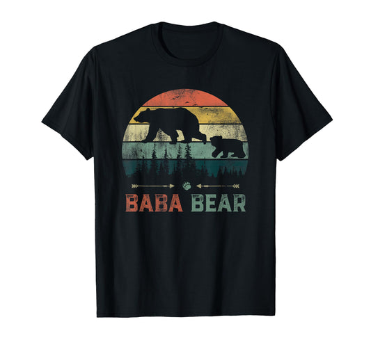 Baba Bear Wildling Fathers Day T-Shirt - Aesthetic Graphic for Adults - T-Shirt, Sweatshirt, Hoodie