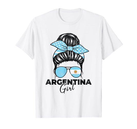 Argentinian Argentina Chica Argentine T-Shirt - Trendy Graphic Unisex - T-Shirt, Sweatshirt, Hoodie