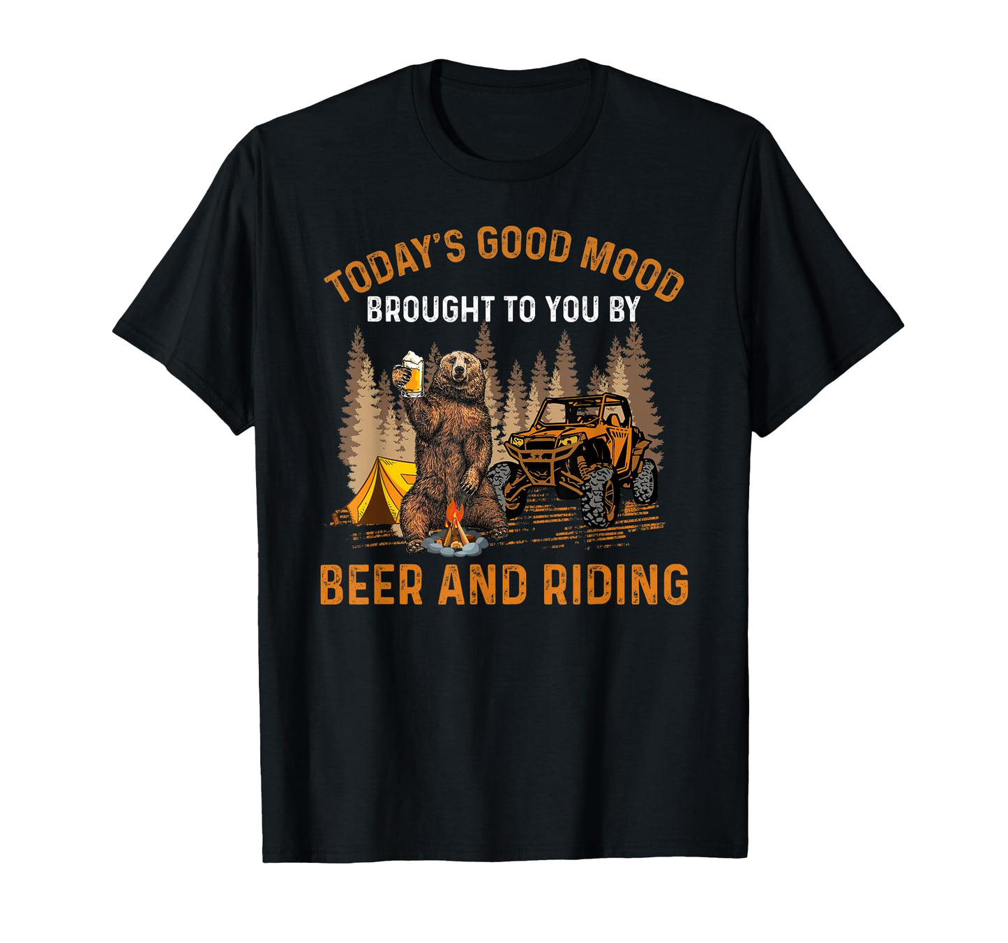 Todays Good Mood Brought To You T-Shirt - Casual Everyday Wear Men Women - T-Shirt, Sweatshirt, Hoodie