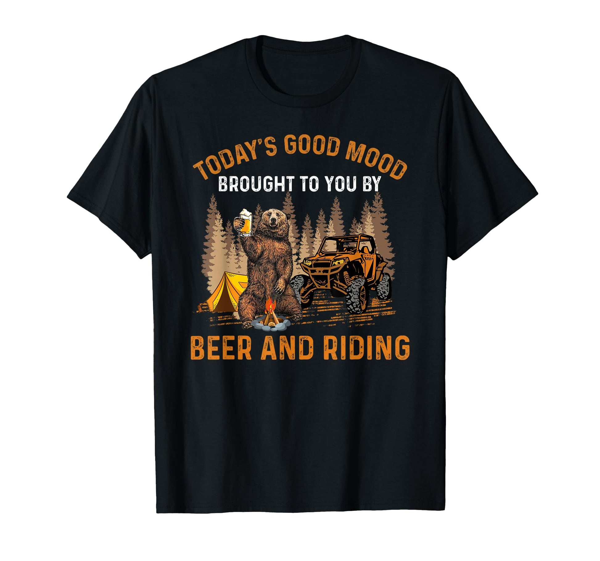 Todays Good Mood Brought To You T-Shirt - Casual Everyday Wear Men Women - T-Shirt, Sweatshirt, Hoodie