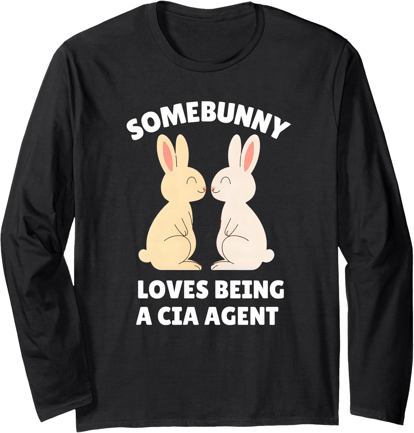 Easter CIA Agent Merch Unisex T-shirt, Sweatshirt, Hoodie, Long Sleeve Tee - T-Shirt, Sweatshirt, Hoodie