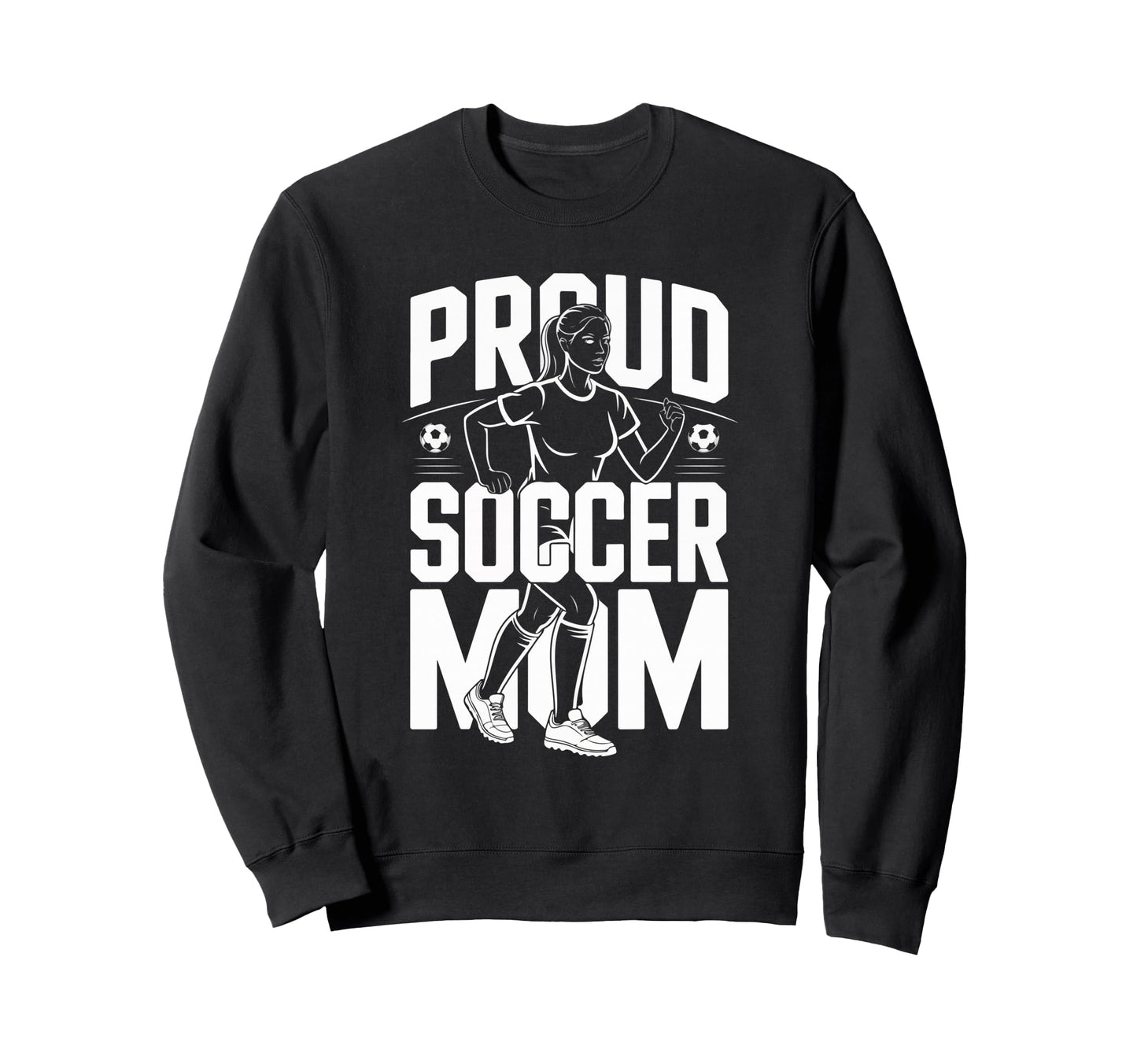 Proud Soccer Mom Sunset Vibes Sweatshirt - Streetwear Style Unisex - T-Shirt, Sweatshirt, Hoodie