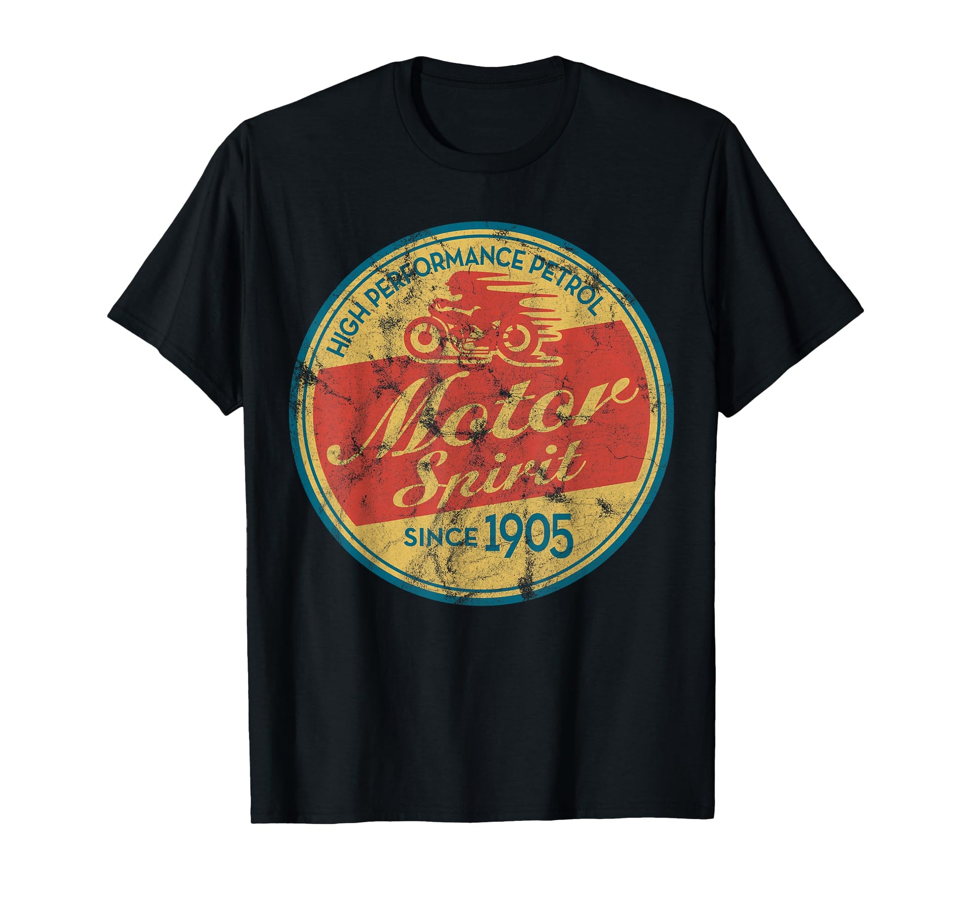 Motorcycle Distressed Shirts T-Shirt - Unique Graphic Men Women - T-Shirt, Sweatshirt, Hoodie