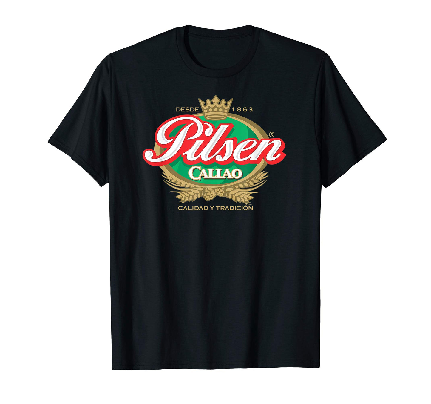 Pilsen Callao Lata Marca Peruvian T-Shirt - Fun Novelty Design Unisex - T-Shirt, Sweatshirt, Hoodie