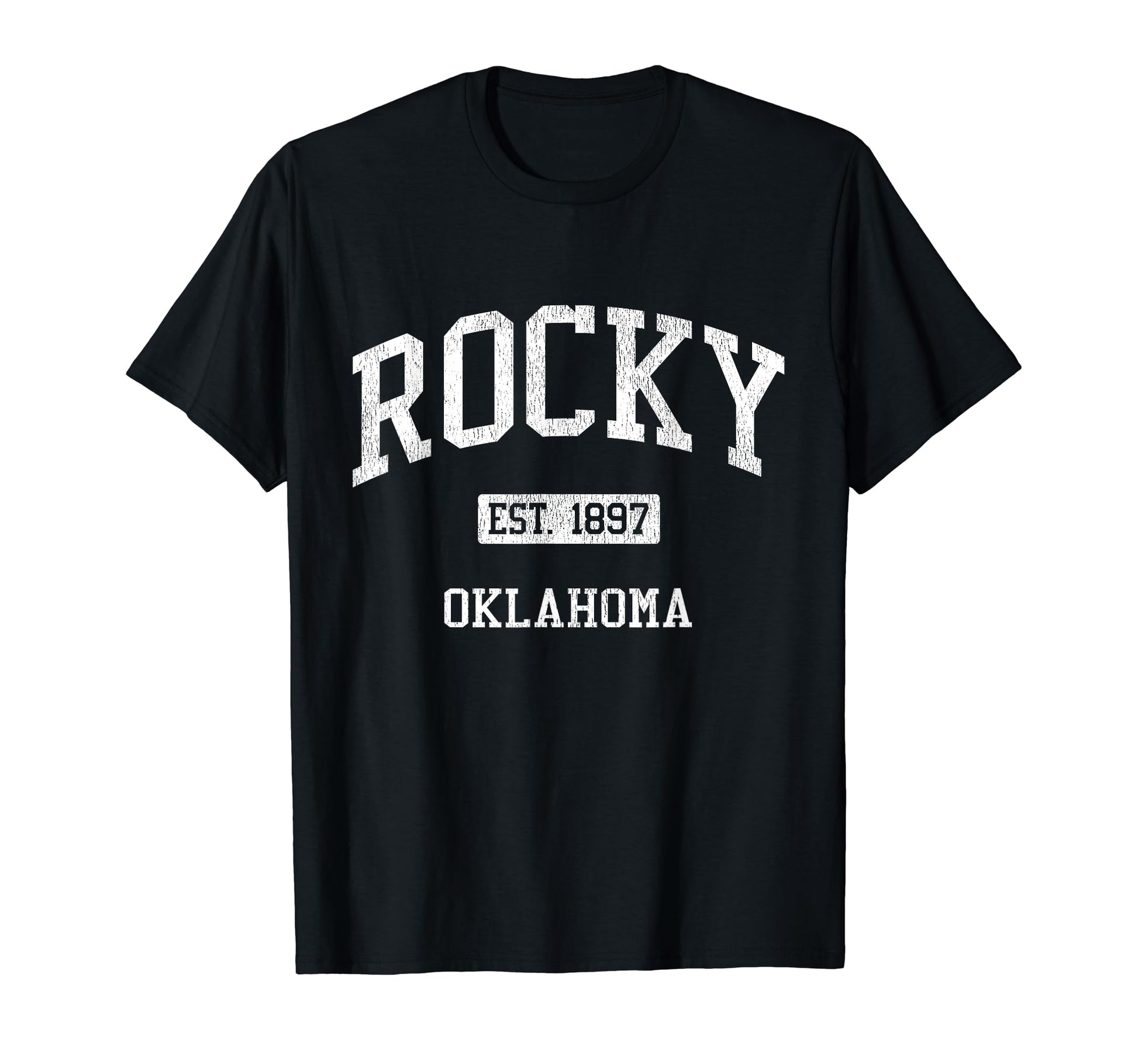 Rocky Oklahoma Ok Js04 Athletic T-Shirt - Streetwear Style for Adults - T-Shirt, Sweatshirt, Hoodie