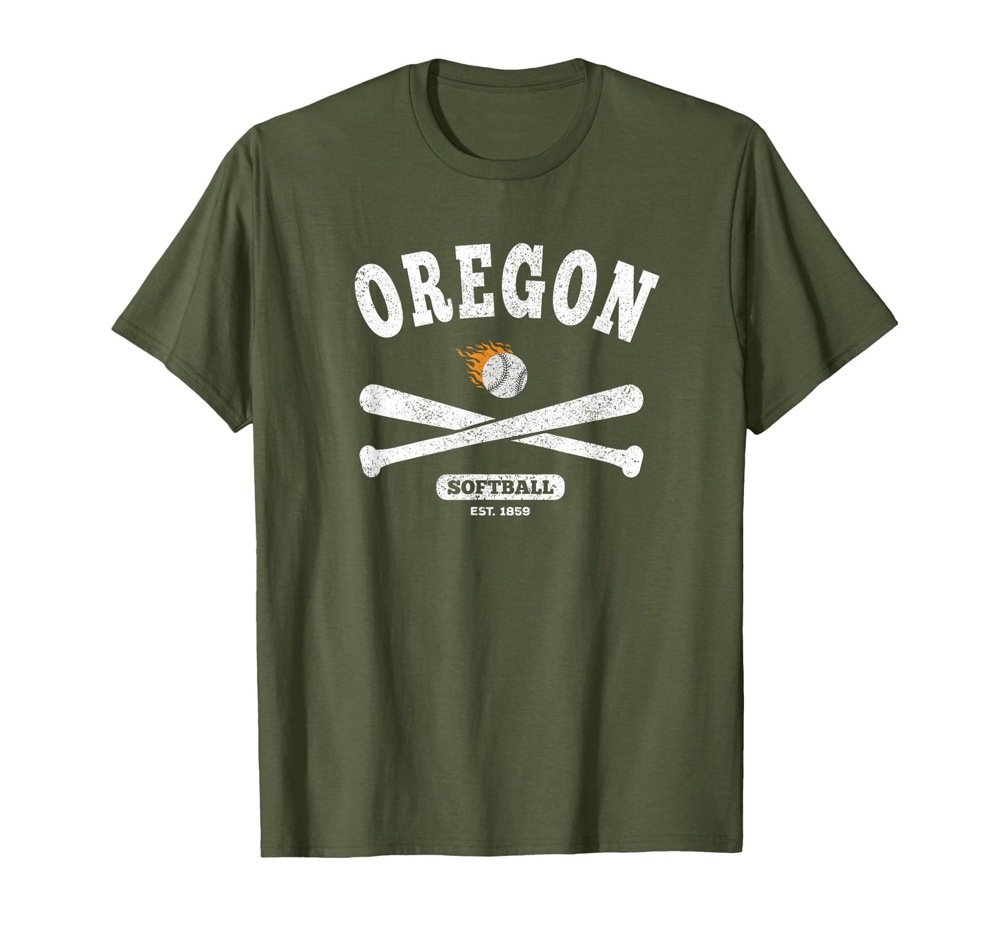 Oregon Softball T-Shirt - Aesthetic Graphic Men Women - T-Shirt, Sweatshirt, Hoodie