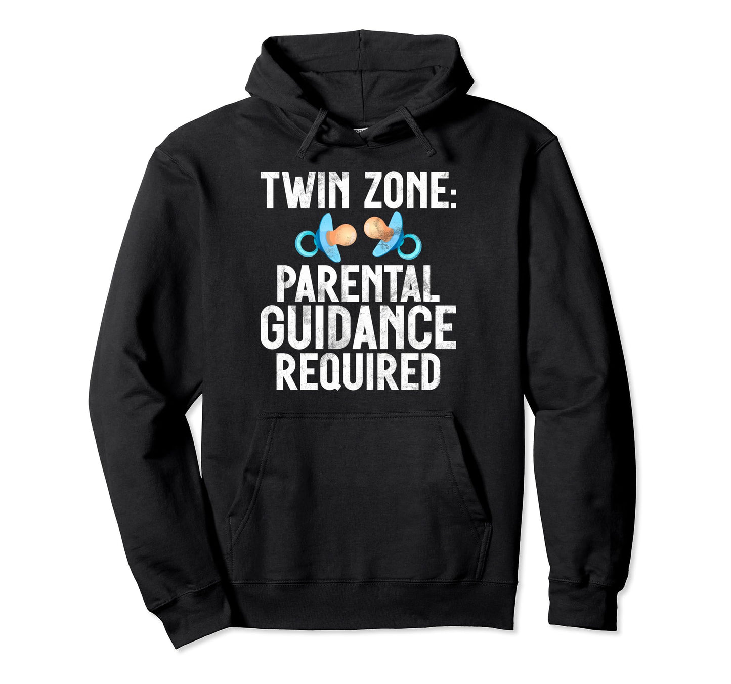 Twin Zone Parental Guidance Required Twin Hoodie - Minimalist Print Unisex - T-Shirt, Sweatshirt, Hoodie
