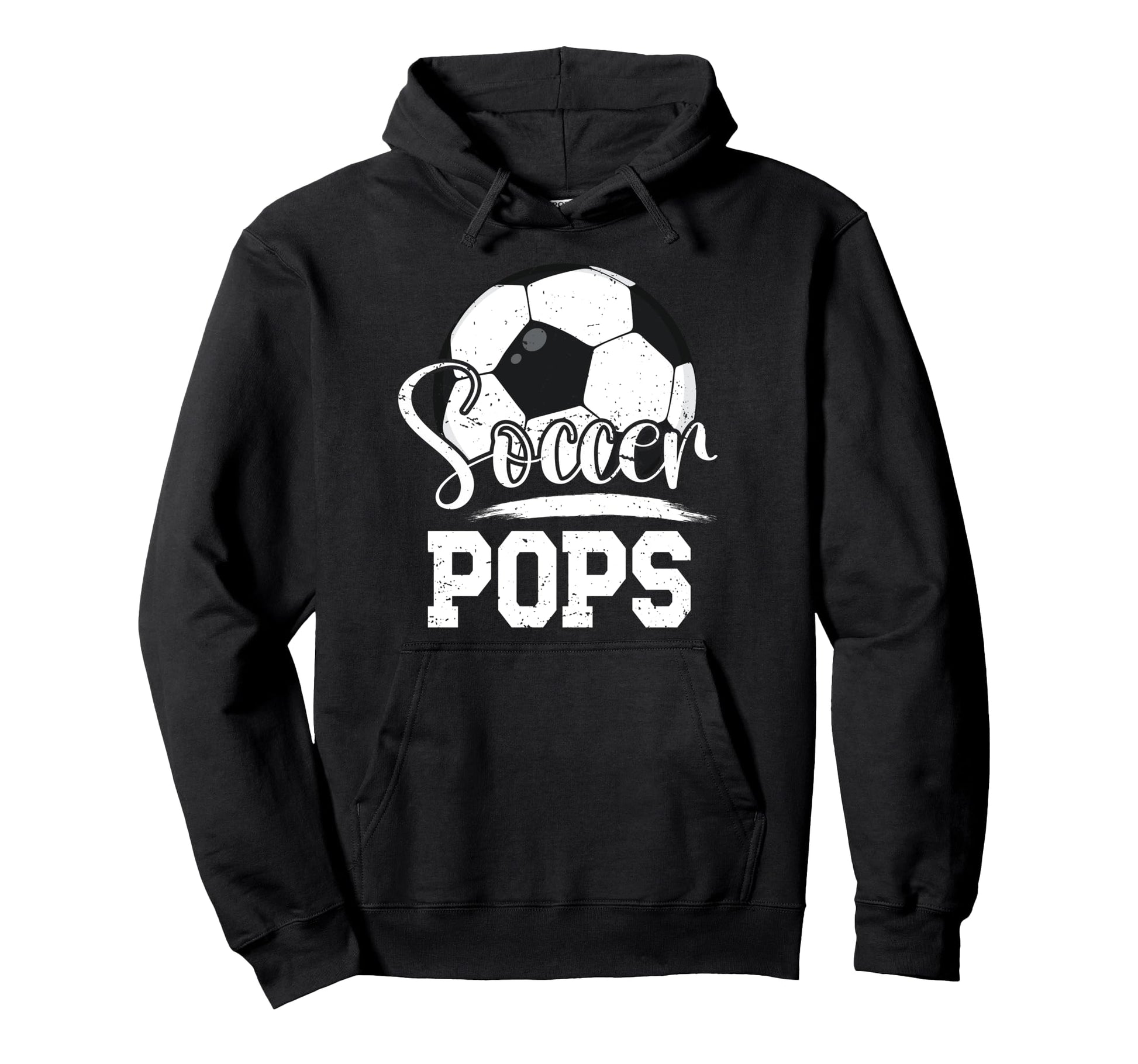 Soccer Pops Grandpa Pops Soccer Player Hoodie - Fun Novelty Design Unisex - T-Shirt, Sweatshirt, Hoodie