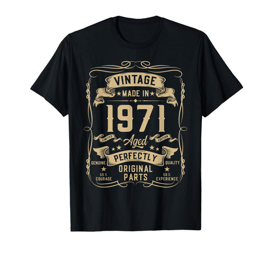 1971 55Yr 55Th Birthday Gifts 55 Years T-Shirt - Unique Graphic for Adults - T-Shirt, Sweatshirt, Hoodie