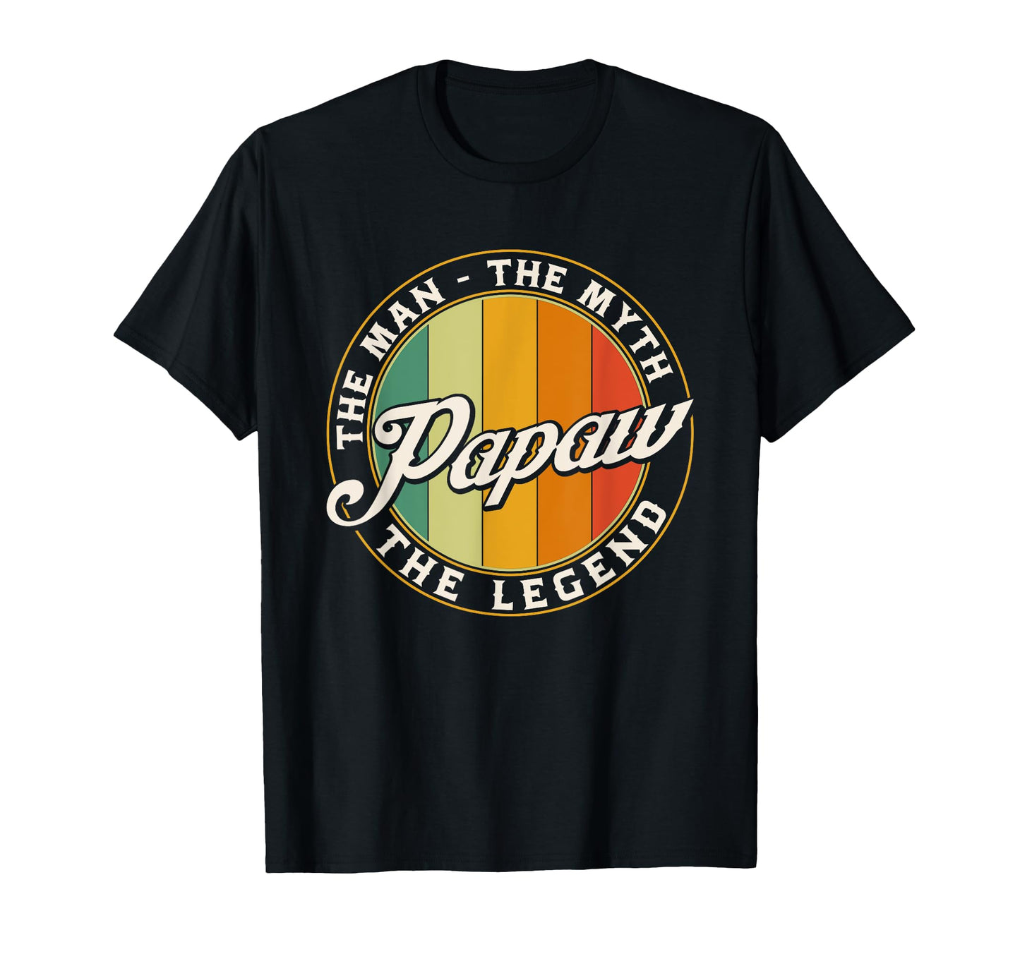 Papaw Myth Legend Dad Grandpa T-Shirt - Aesthetic Graphic Men Women - T-Shirt, Sweatshirt, Hoodie