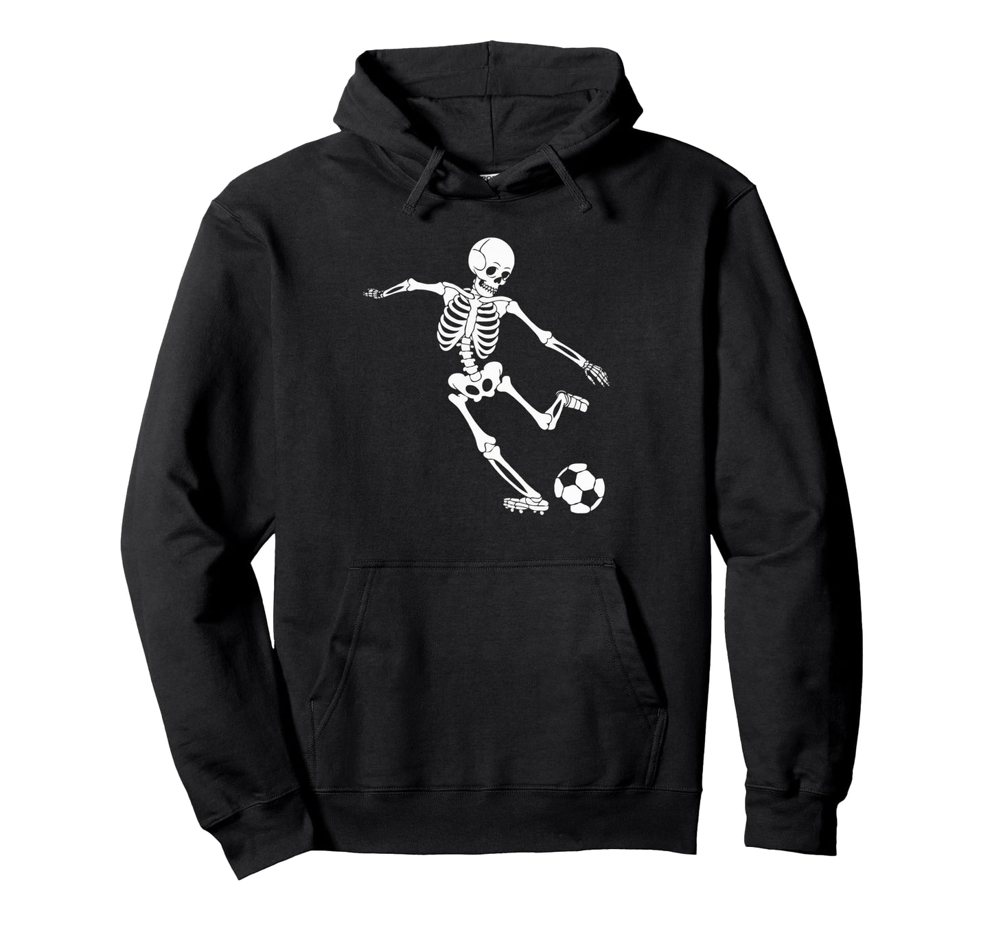 Soccer Skeleton Halloween Soccer Player Hoodie - Minimalist Print Unisex - T-Shirt, Sweatshirt, Hoodie