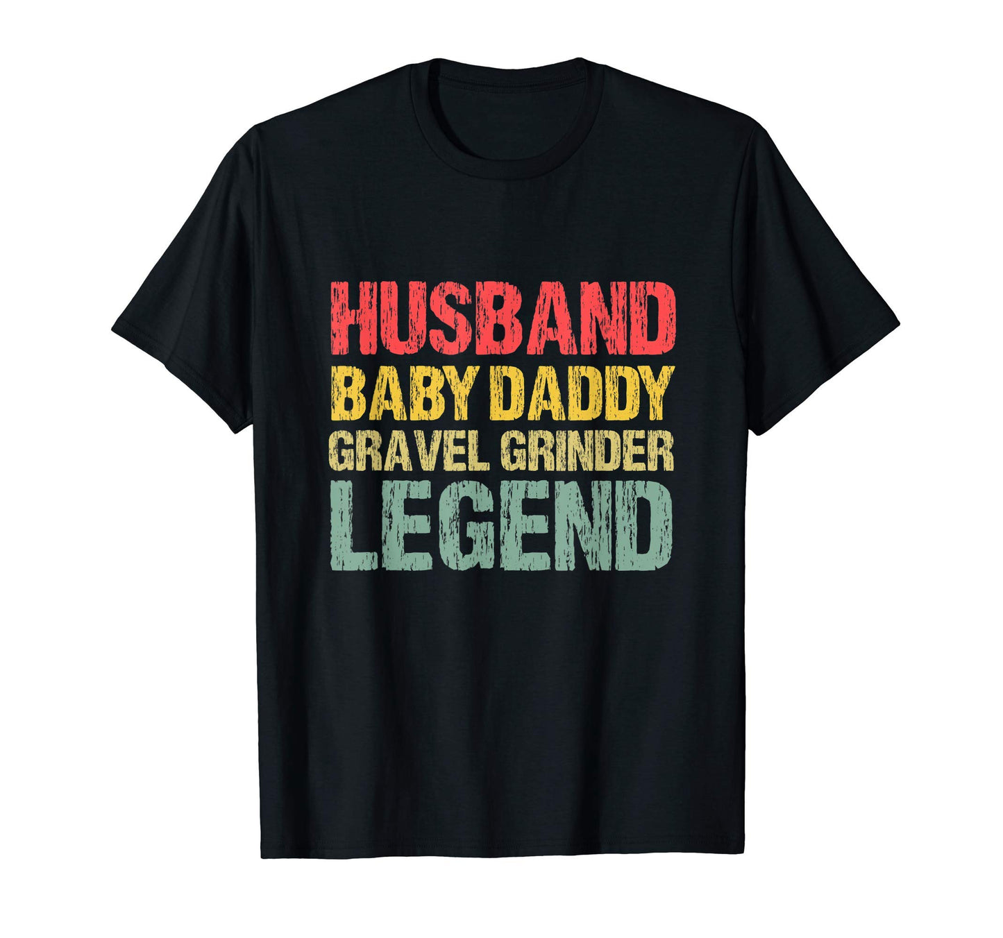 Gravel Bike Dad Husband Legend T-Shirt - Custom Art Print for Adults - T-Shirt, Sweatshirt, Hoodie