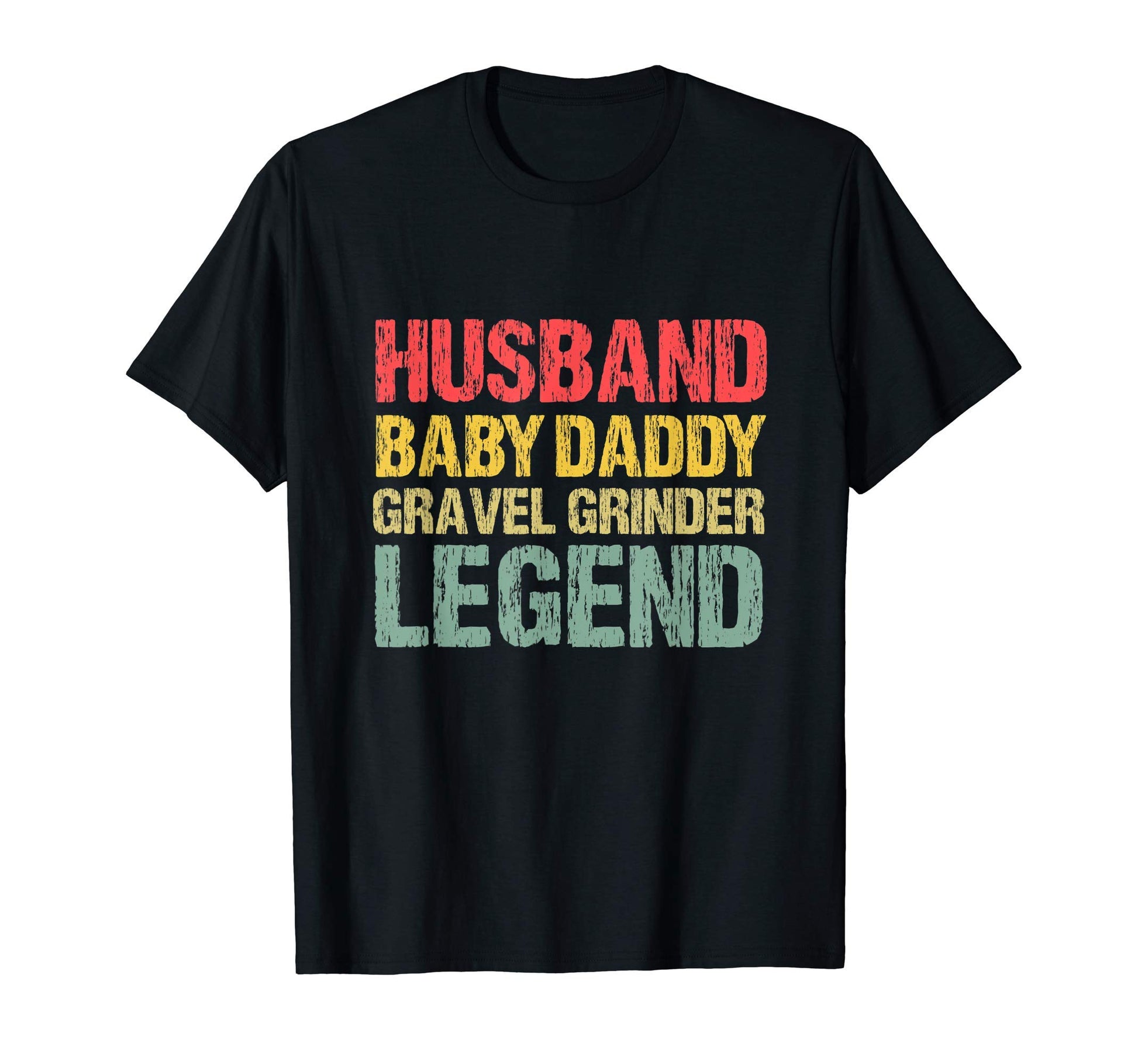 Gravel Bike Dad Husband Legend T-Shirt - Custom Art Print for Adults - T-Shirt, Sweatshirt, Hoodie