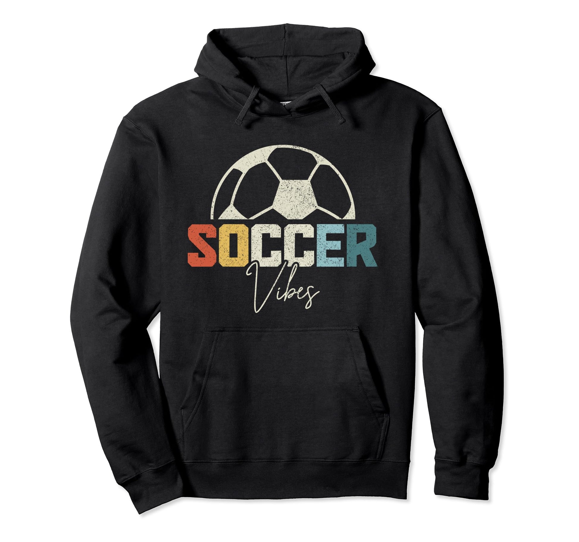 Soccer Vibes Soccer Player Hoodie - Casual Everyday Wear Unisex - T-Shirt, Sweatshirt, Hoodie