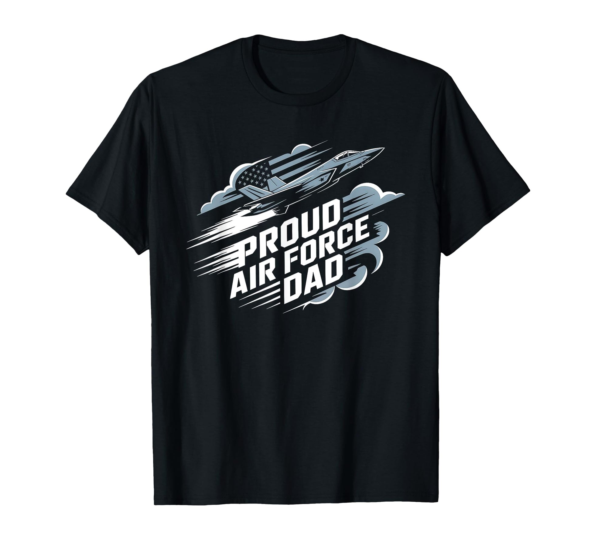 American Army Dad 4Th July Proud Air T-Shirt - Custom Art Print for Adults - T-Shirt, Sweatshirt, Hoodie