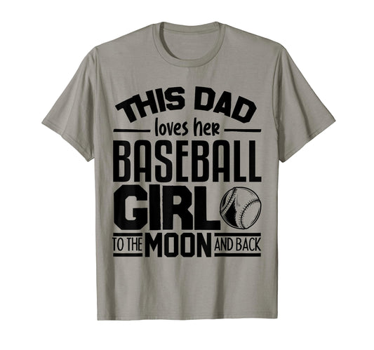Baseball Dad Baseball Lover T-Shirt - Graphic Print Men Women - T-Shirt, Sweatshirt, Hoodie