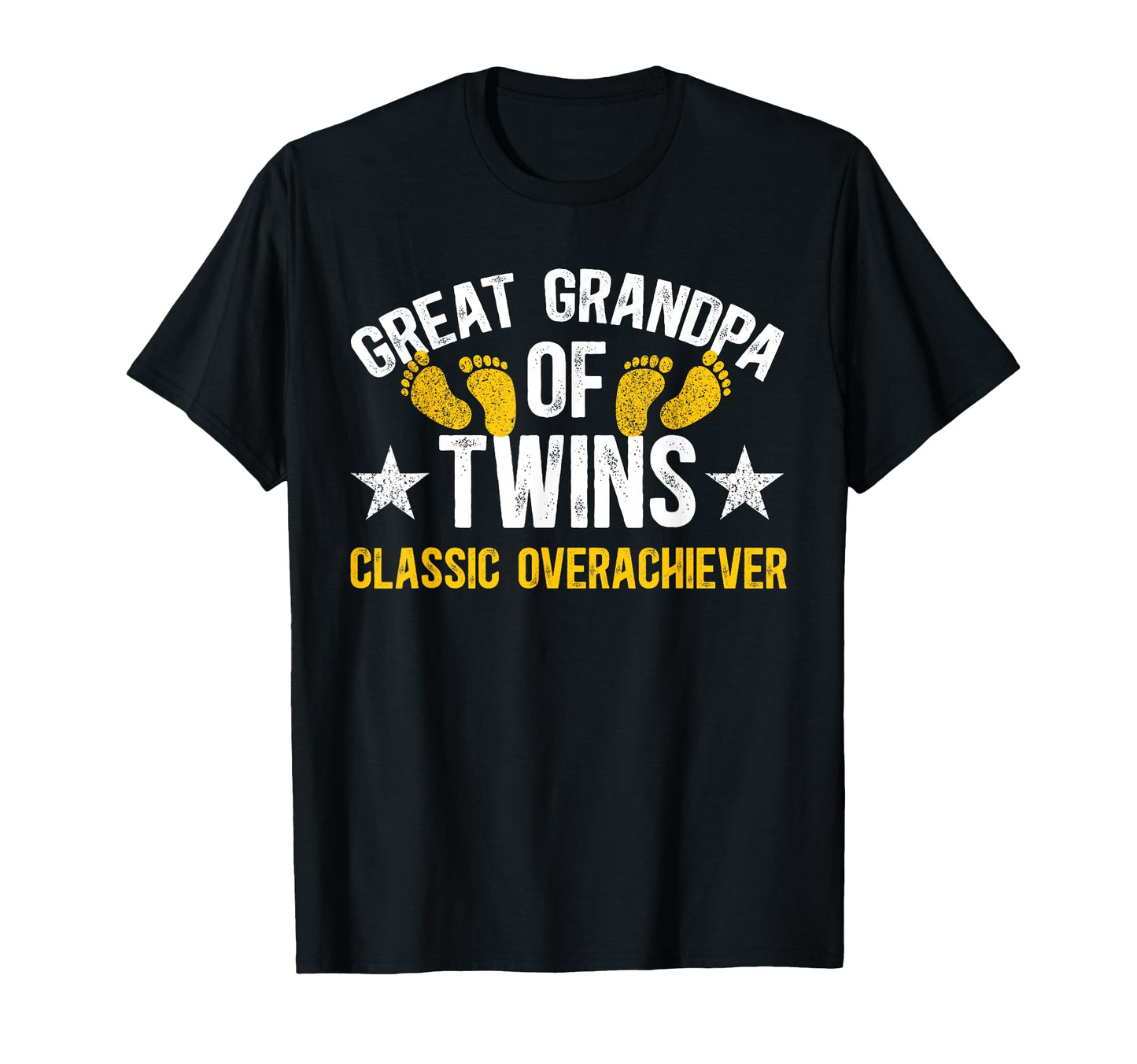 Twin Great Grandpa Twins Overachiever T-Shirt - Custom Art Print Men Women - T-Shirt, Sweatshirt, Hoodie