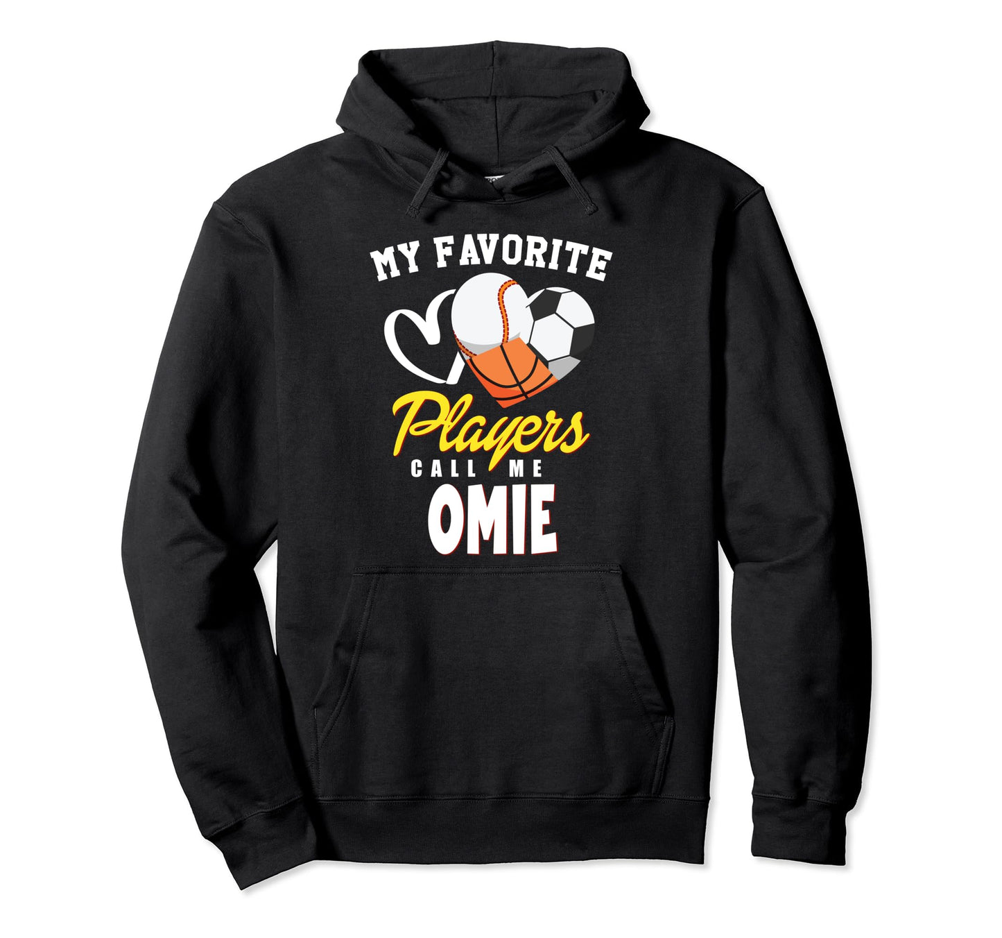 My Favorite Players Baseball Soccer Hoodie - Trendy Graphic Unisex - T-Shirt, Sweatshirt, Hoodie