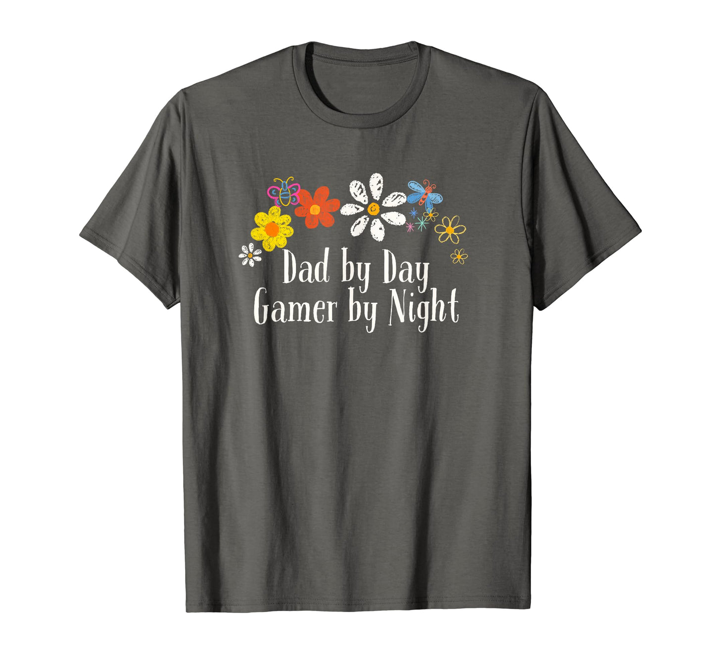 Floral Artwork Art Dad Day Gamer Night T-Shirt - Trendy Graphic Unisex - T-Shirt, Sweatshirt, Hoodie