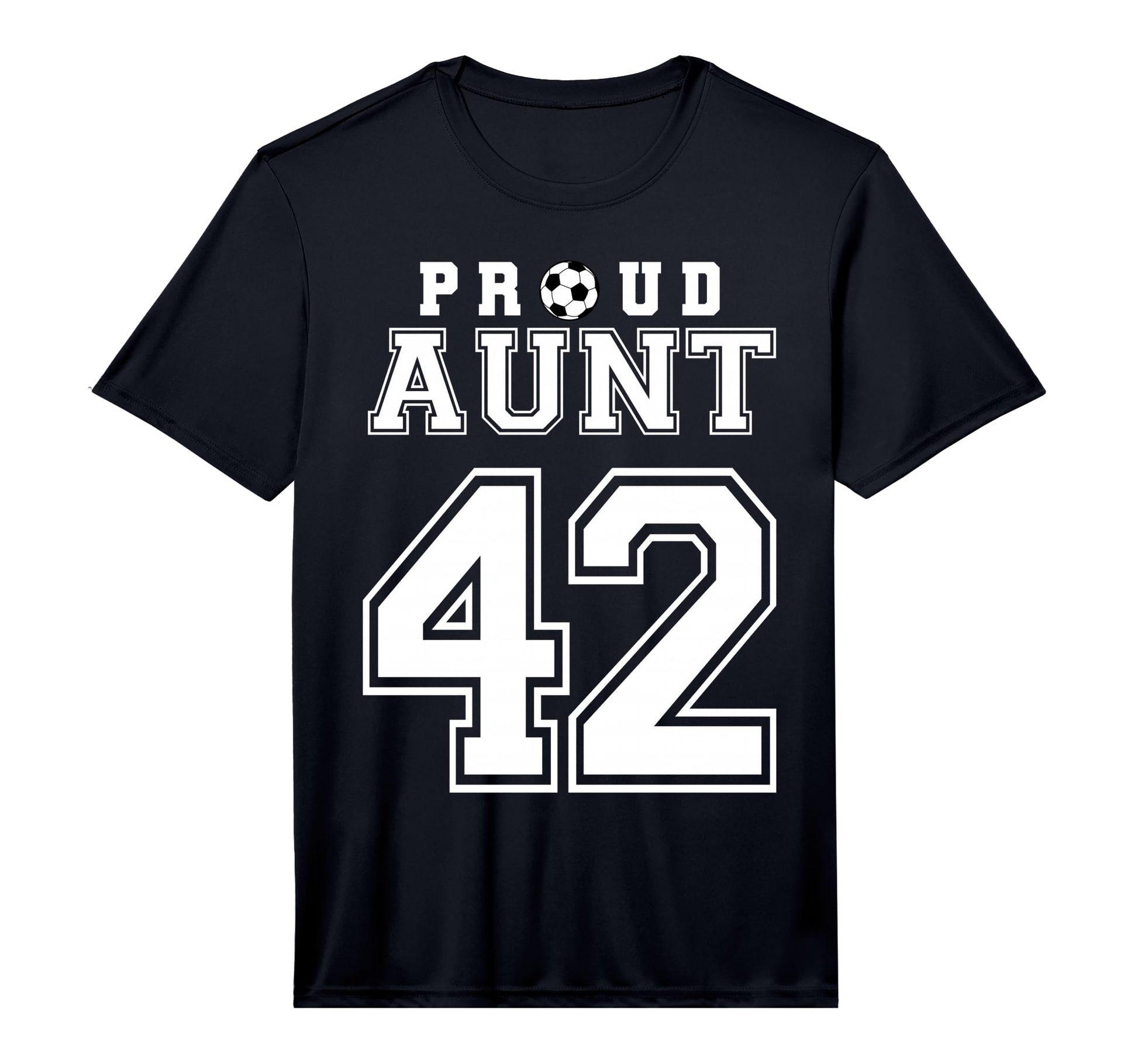 Number 42 Custom Proud Soccer T-Shirt - Casual Everyday Wear for Adults - T-Shirt, Sweatshirt, Hoodie