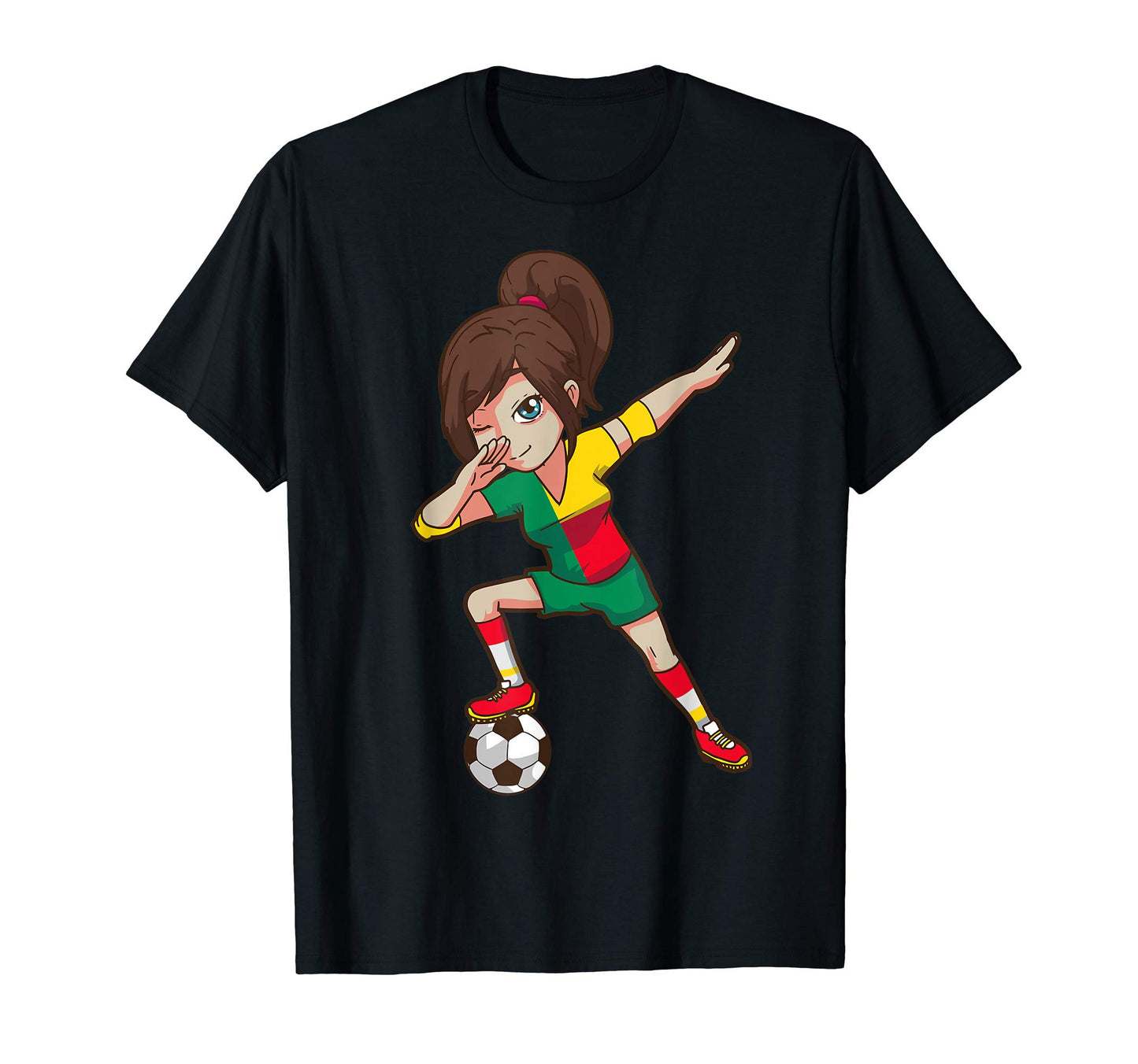Soccer Fan Republic Benin Flag T-Shirt - Trendy Graphic for Adults - T-Shirt, Sweatshirt, Hoodie