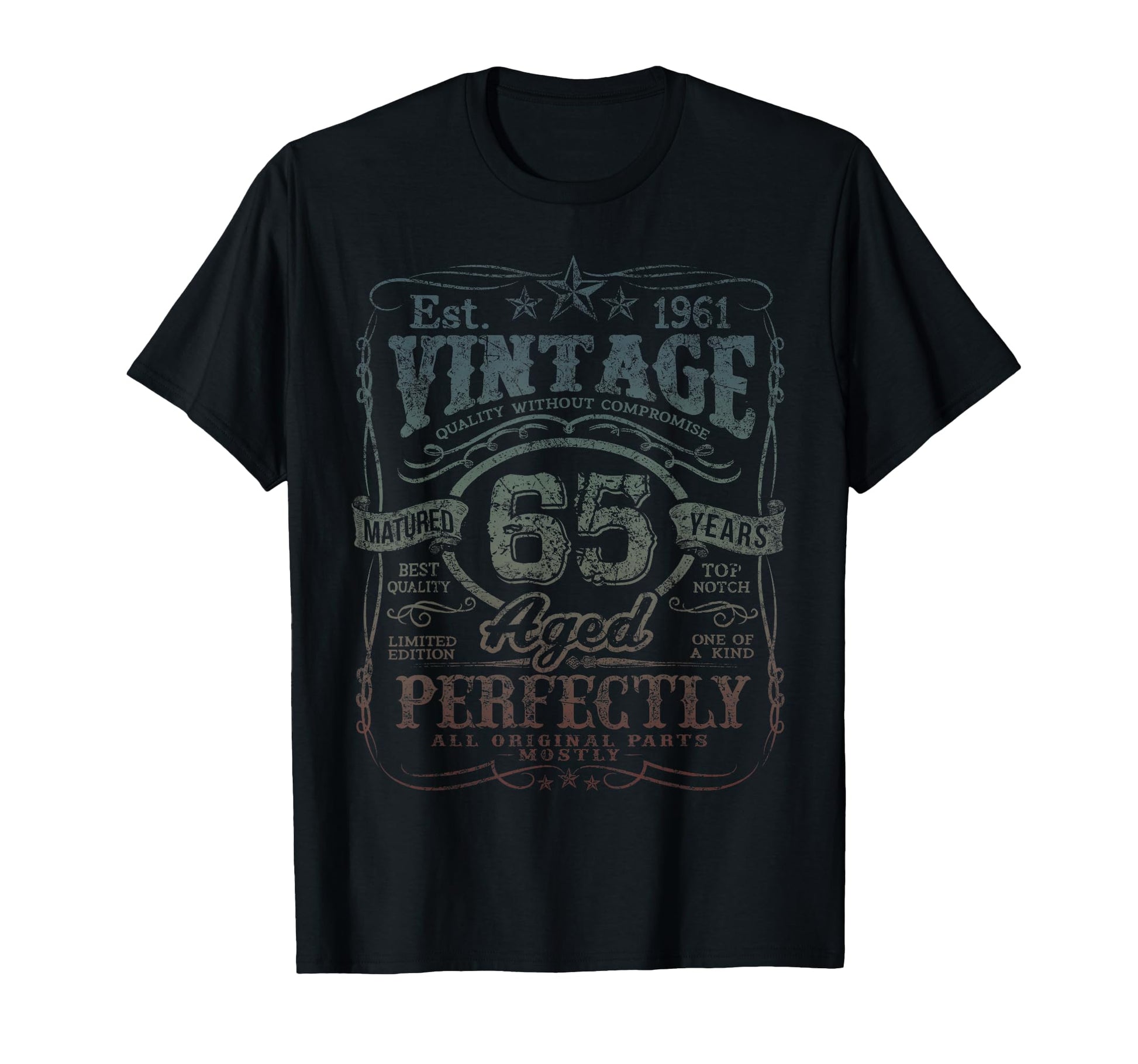 1961 65 Year Old 65Th Birthday T-Shirt - Trendy Graphic for Adults - T-Shirt, Sweatshirt, Hoodie
