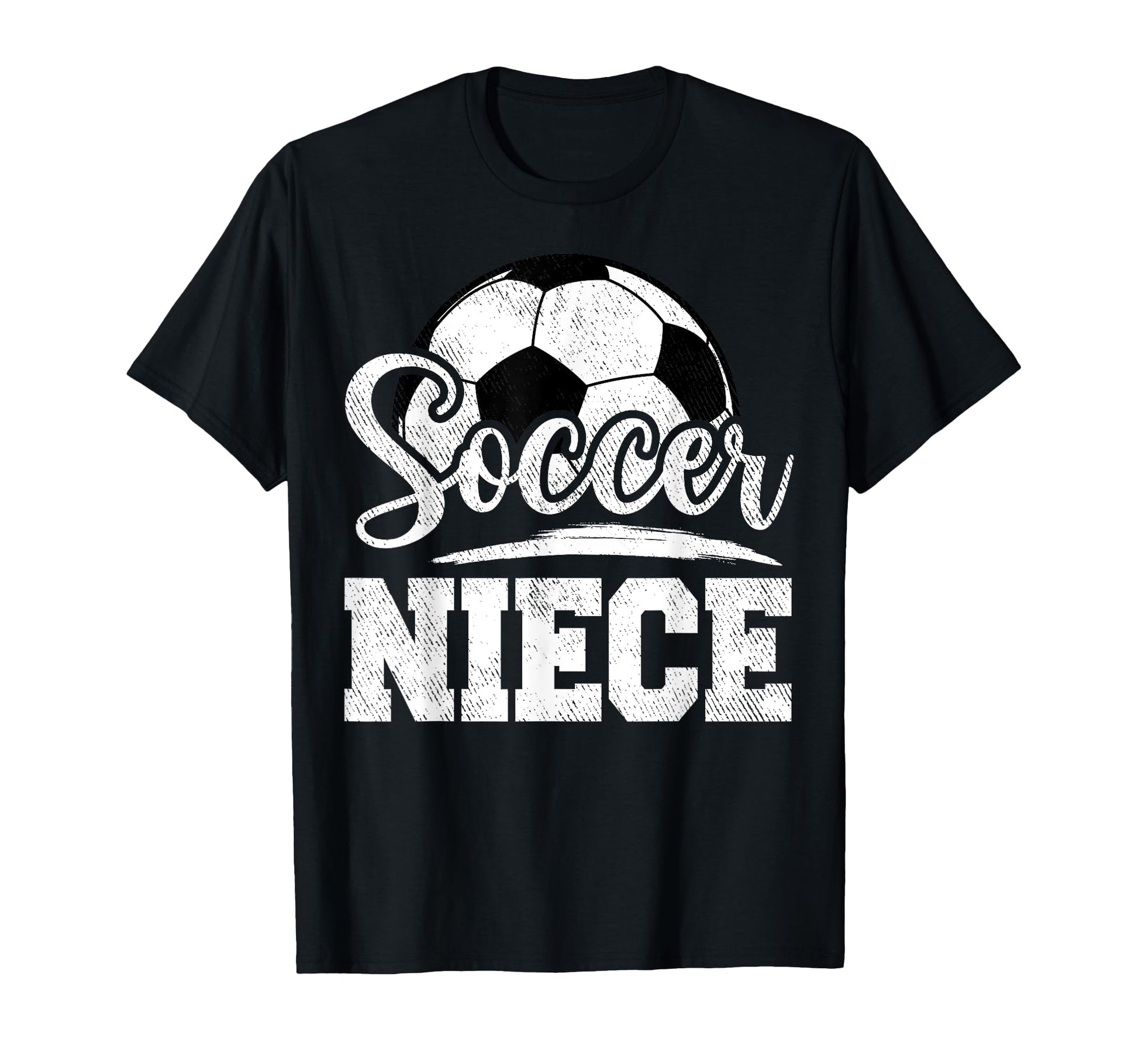Soccer Niece Soccer Player Game Day T-Shirt - Trendy Graphic Men Women - T-Shirt, Sweatshirt, Hoodie
