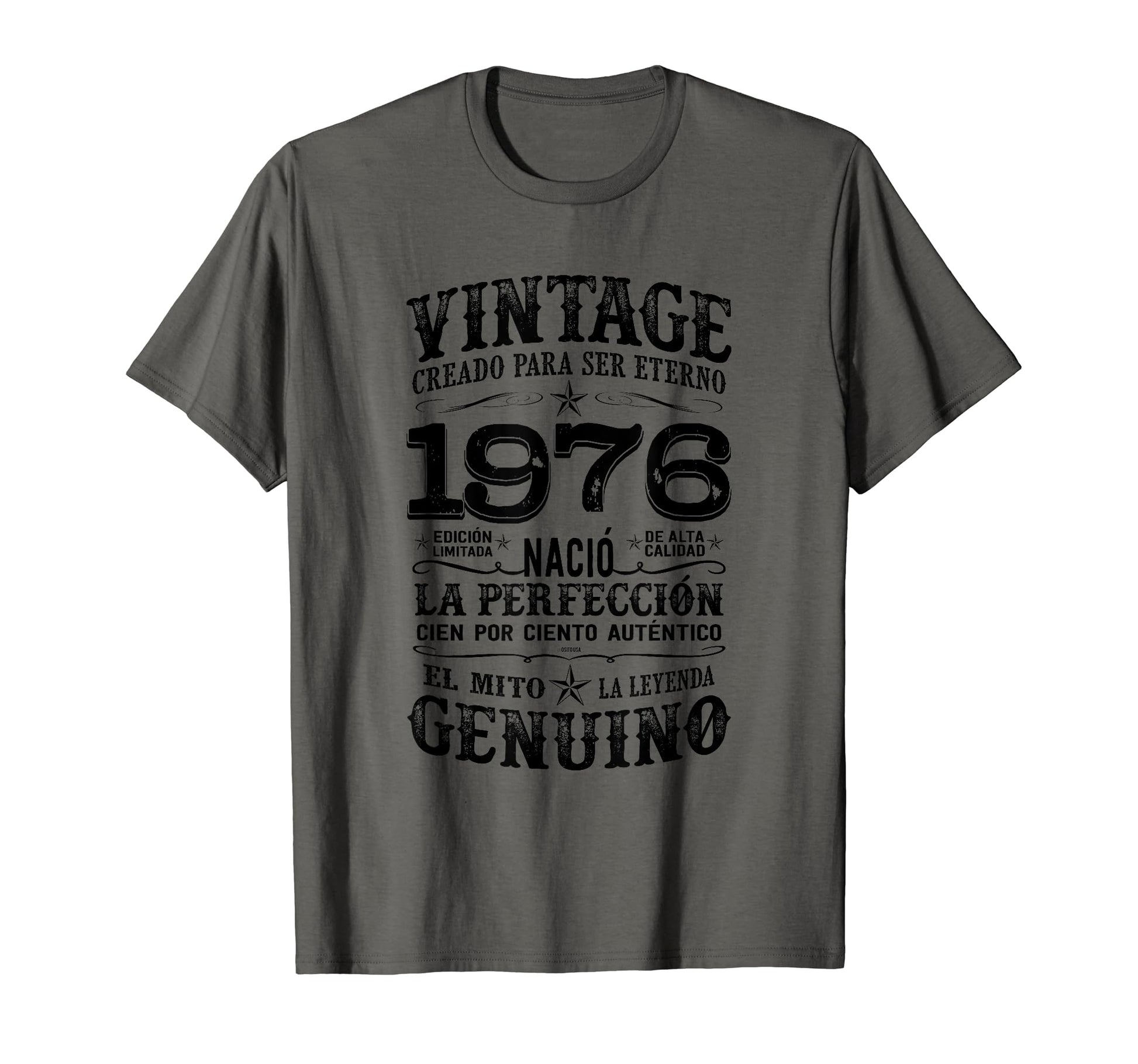 Born 1976 48 Years Old 48Th Spanish T-Shirt - Custom Art Print for Adults - T-Shirt, Sweatshirt, Hoodie