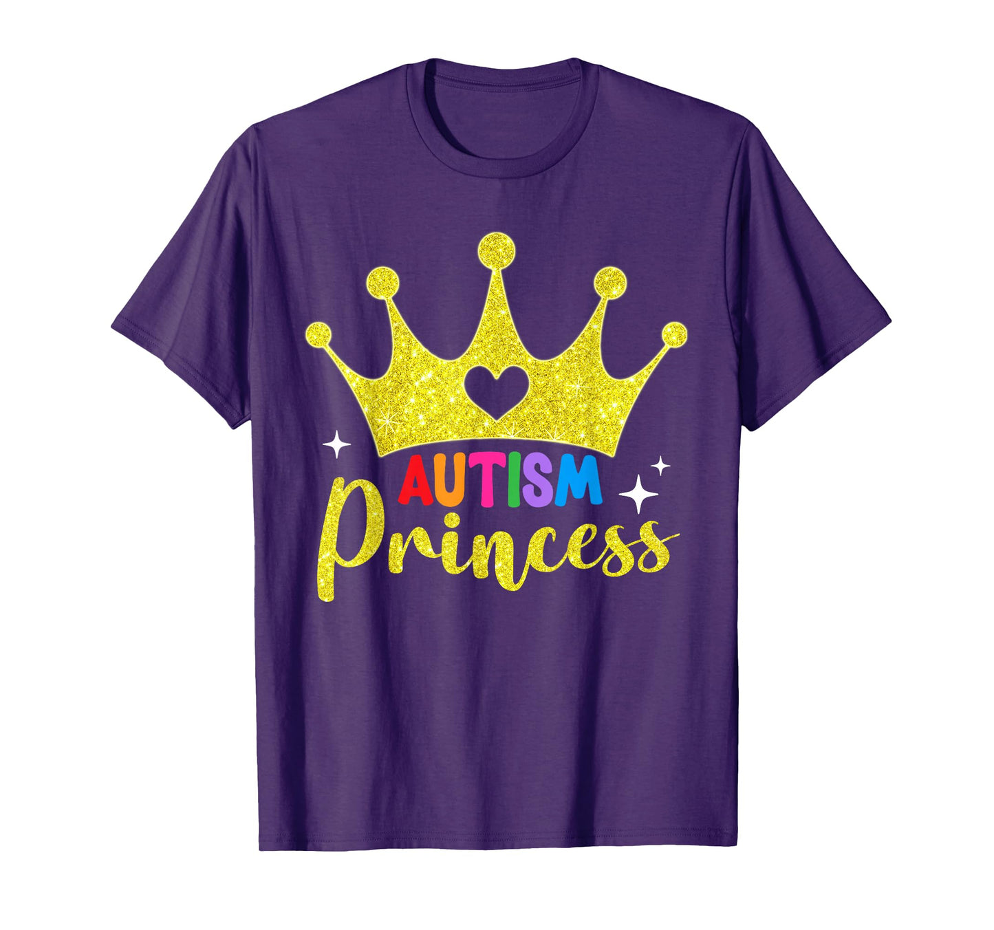 Autism Princess Daughter Autism T-Shirt - Custom Art Print for Adults - T-Shirt, Sweatshirt, Hoodie
