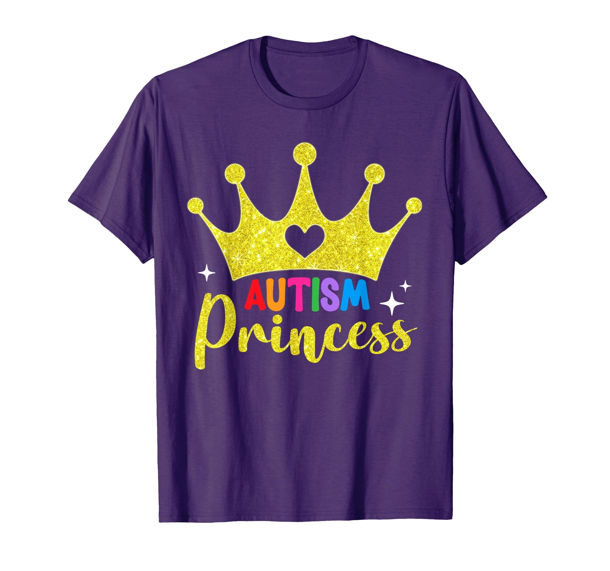 Autism Princess Daughter Autism T-Shirt - Custom Art Print for Adults - T-Shirt, Sweatshirt, Hoodie