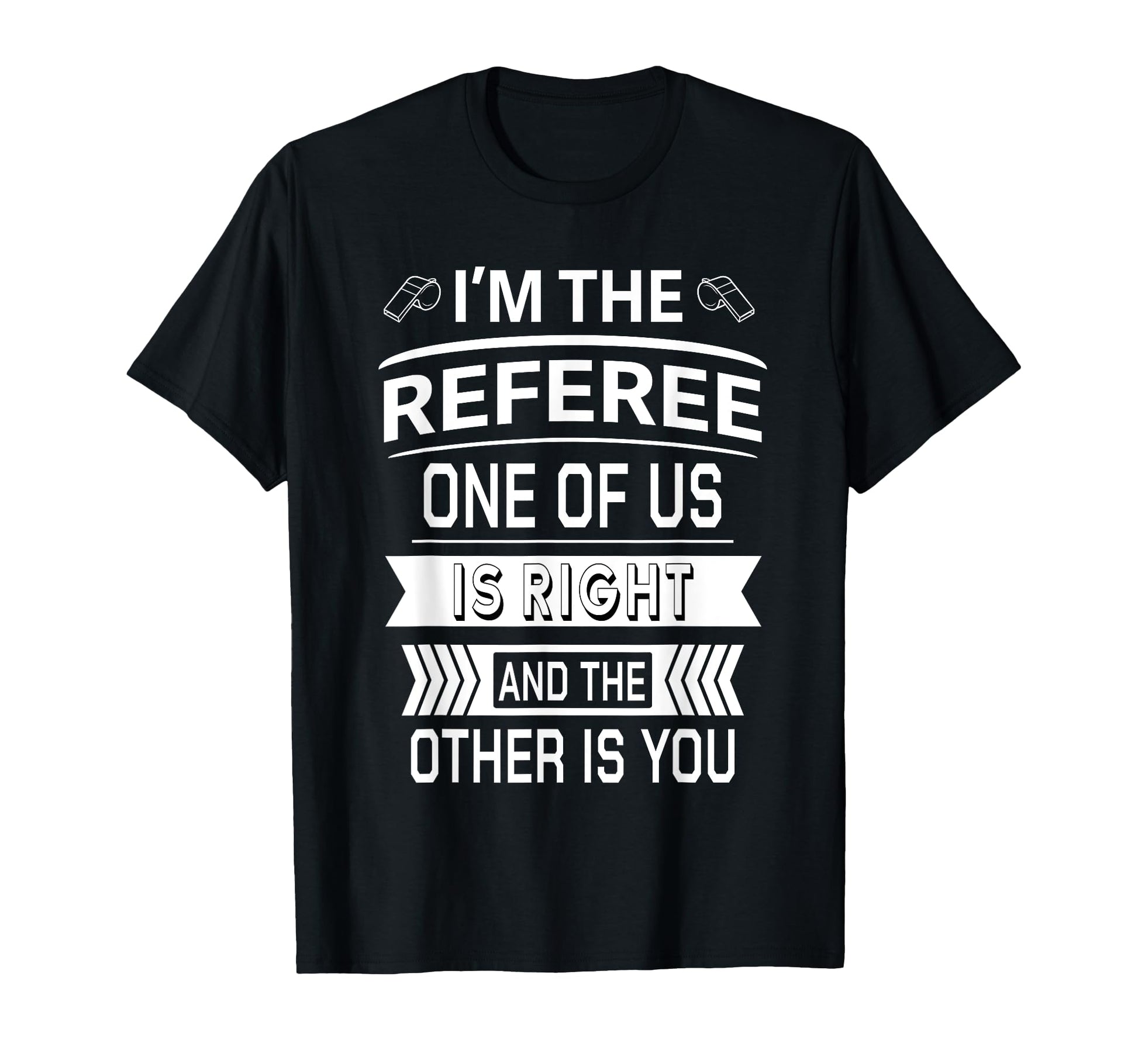 Funny Referee Costume Football Soccer T-Shirt - Minimalist Print Men Women - T-Shirt, Sweatshirt, Hoodie