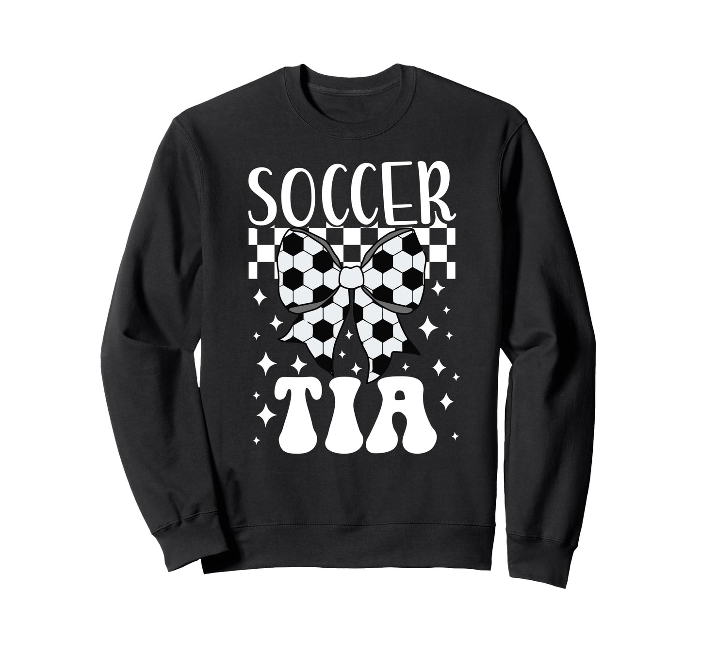 Soccer Tia Coquette Tia Soccer Sweatshirt - Graphic Print for Adults - T-Shirt, Sweatshirt, Hoodie
