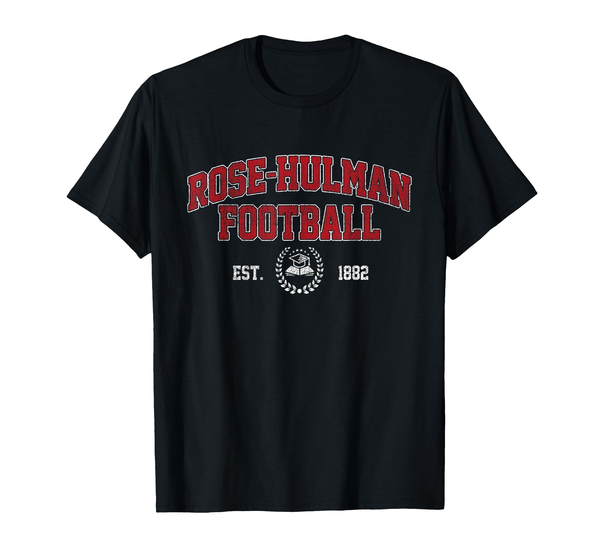 Rose Hulman Collegiate Arch T-Shirt - Trendy Graphic Unisex - T-Shirt, Sweatshirt, Hoodie