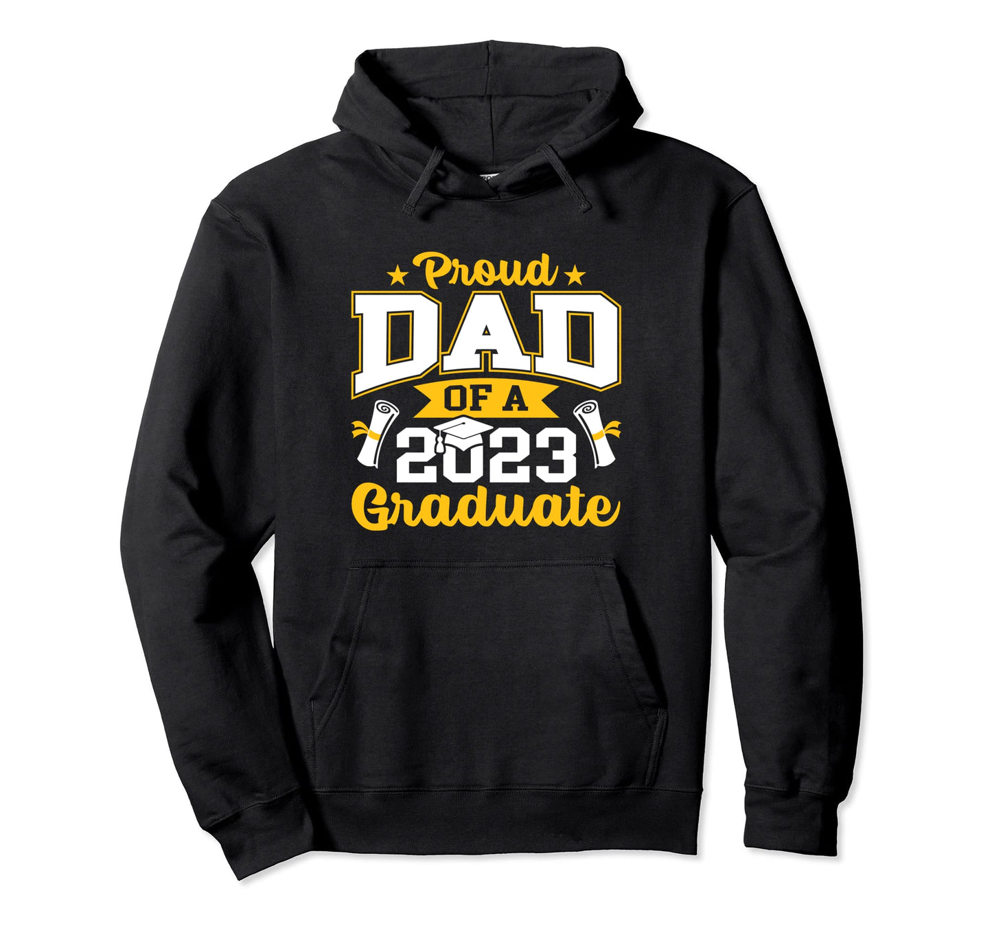 Proud Dad 2023 Graduate Class 2023 Hoodie - Aesthetic Graphic Men Women - T-Shirt, Sweatshirt, Hoodie