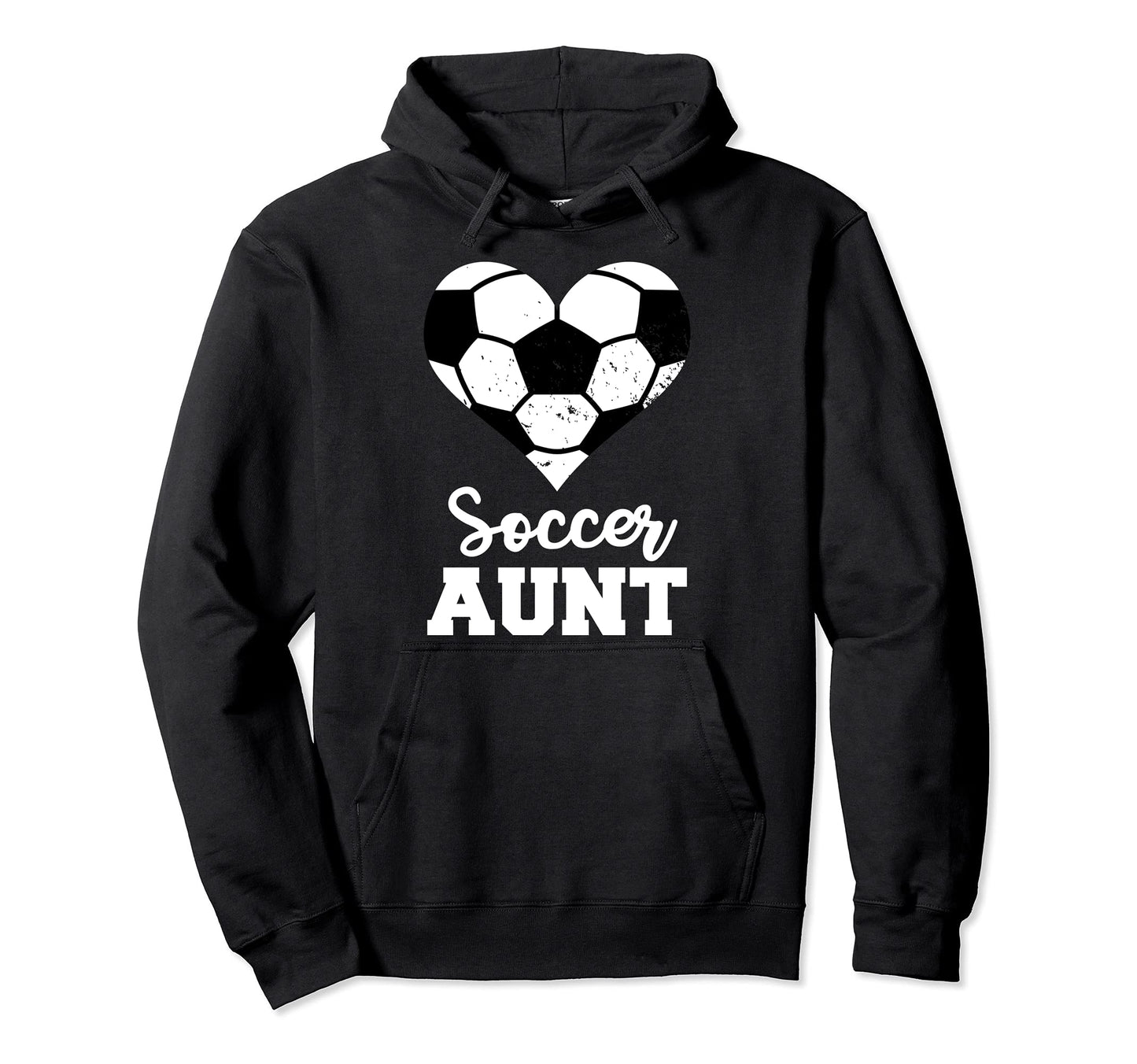 Soccer Aunt Funny Soccer Player Aunt Hoodie - Aesthetic Graphic Unisex - T-Shirt, Sweatshirt, Hoodie