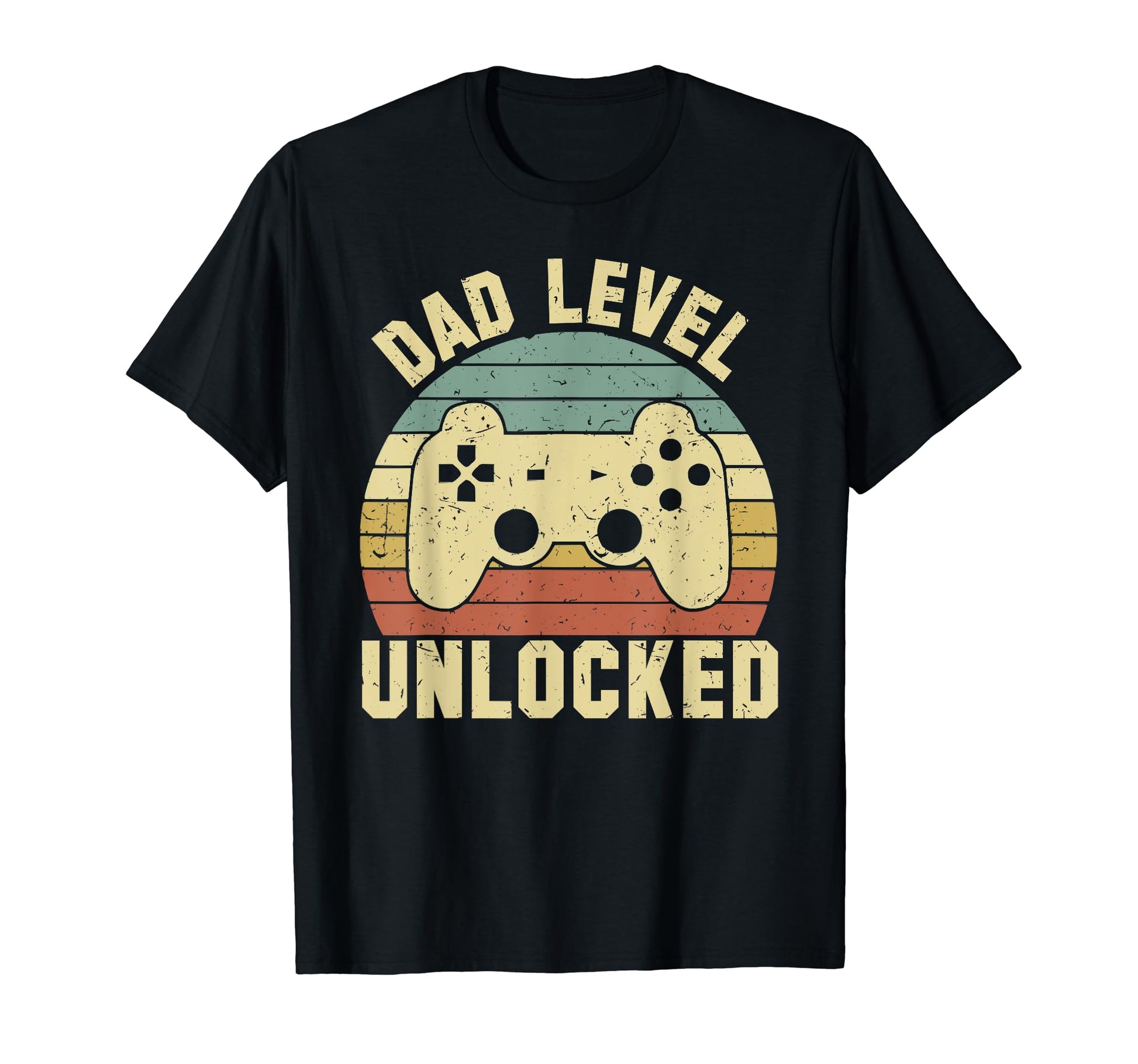 Dad Level Unlocked Fathers Day Gamer Dad T-Shirt - Graphic Print for Adults - T-Shirt, Sweatshirt, Hoodie