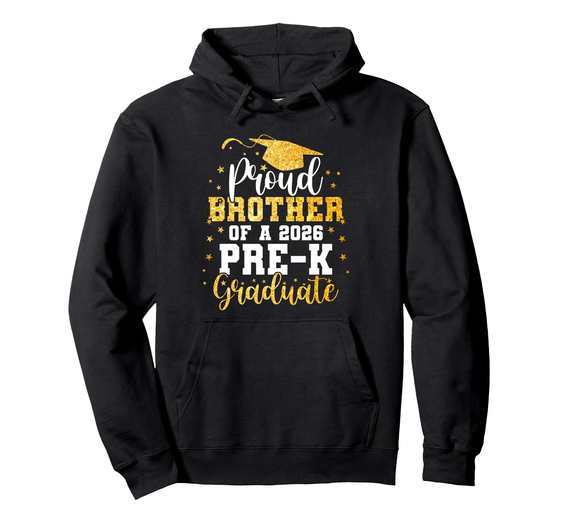 Proud Brother Class 2026 Pre K Graduate Hoodie - Graphic Print Men Women - T-Shirt, Sweatshirt, Hoodie