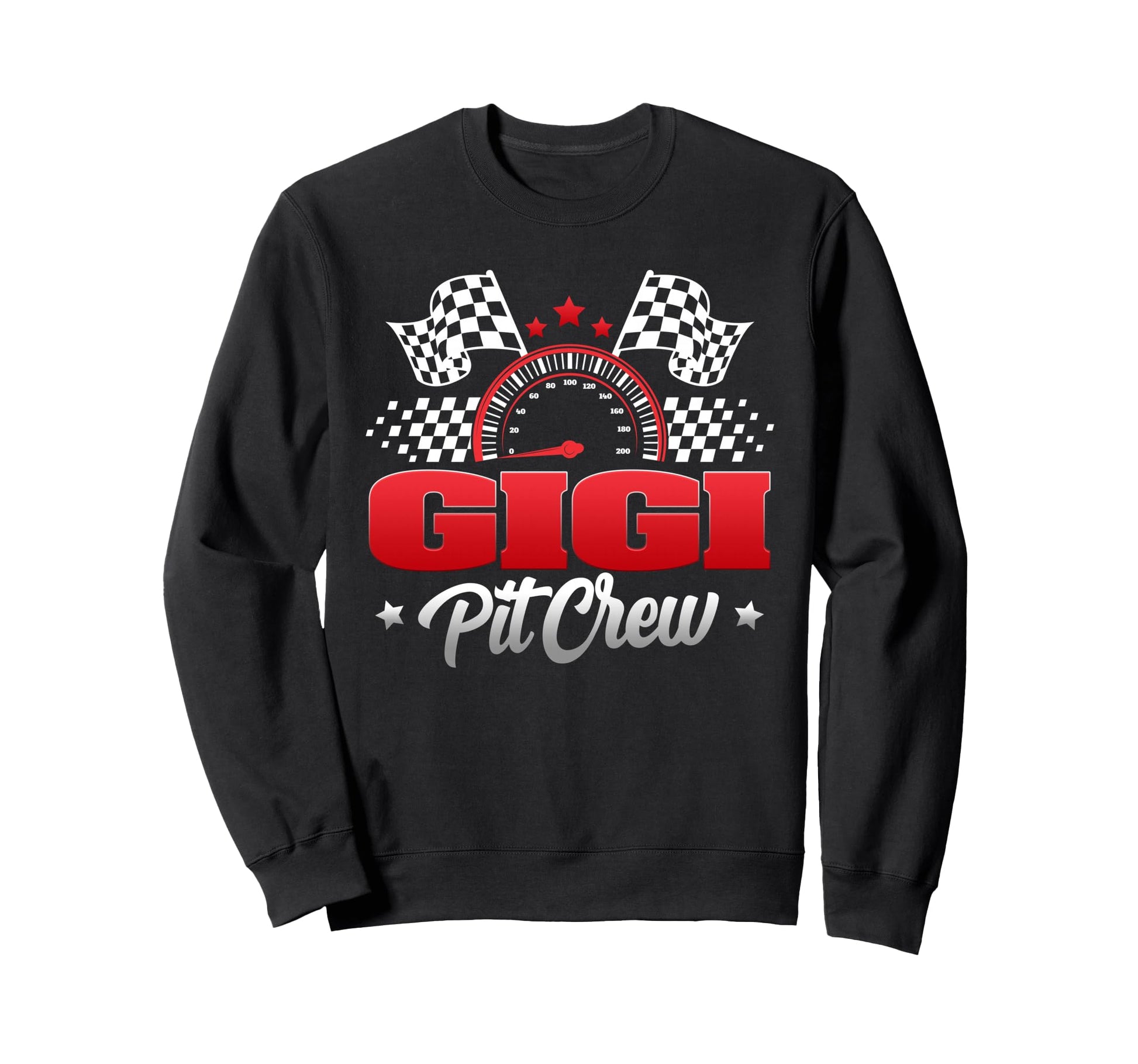 Gigi Pit Crew Race Car Birthday Sweatshirt - Aesthetic Graphic Men Women - T-Shirt, Sweatshirt, Hoodie