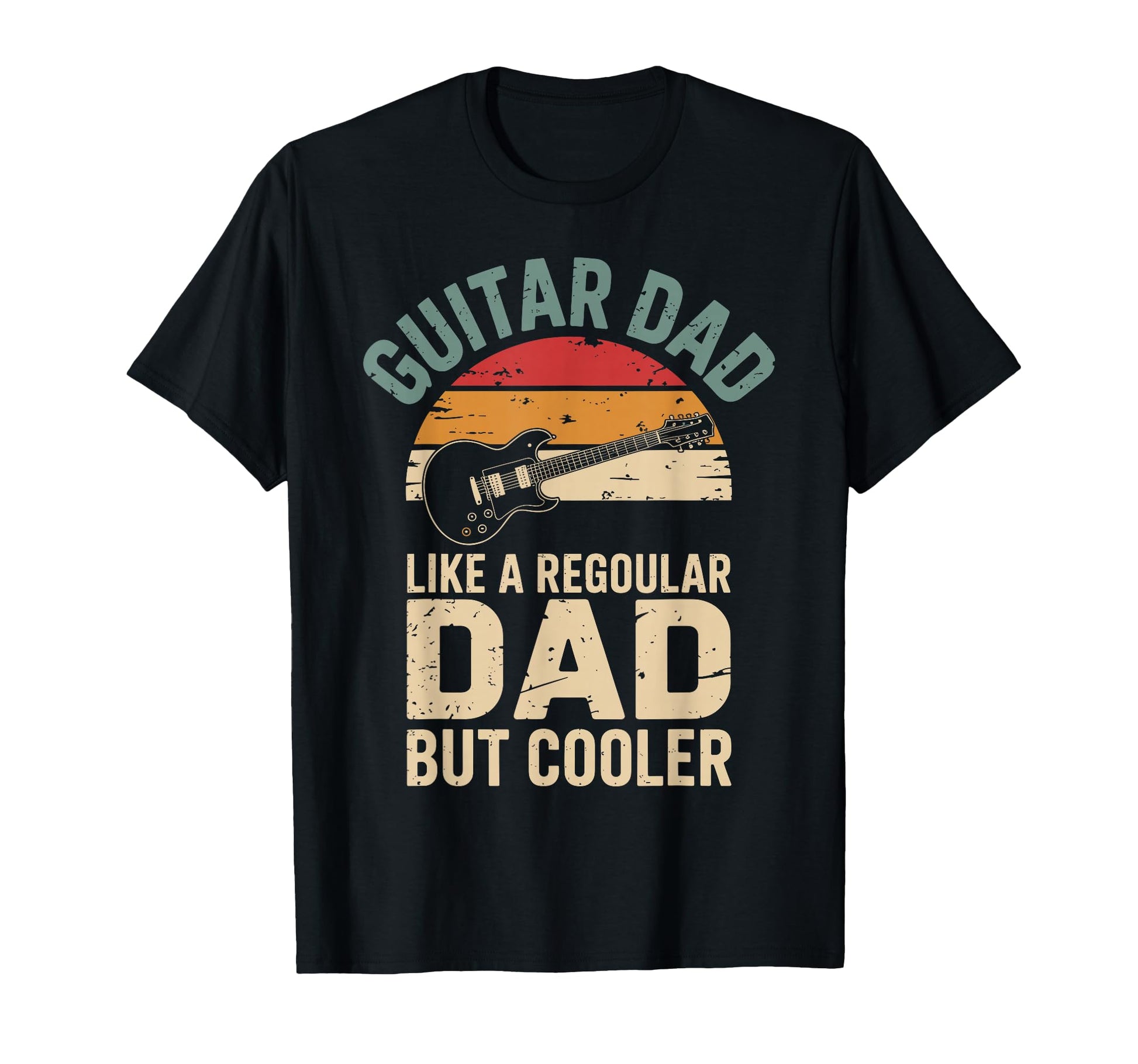 Guitar Dad Rock Musician Father T-Shirt - Aesthetic Graphic for Adults - T-Shirt, Sweatshirt, Hoodie