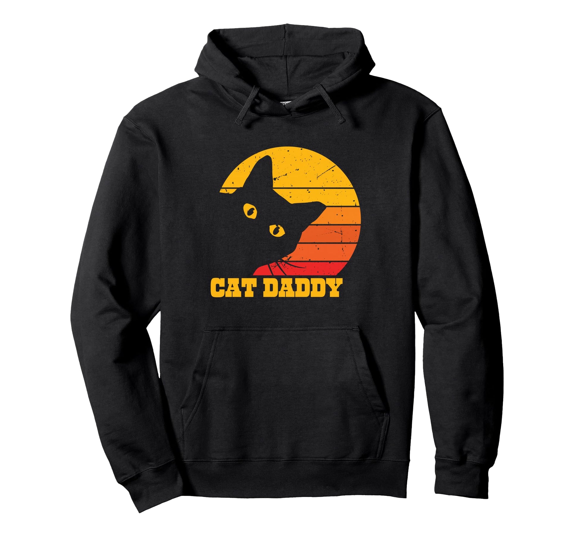 Worlds Best Cat Dad Ever Cat Dad Hoodie - Custom Art Print for Adults - T-Shirt, Sweatshirt, Hoodie