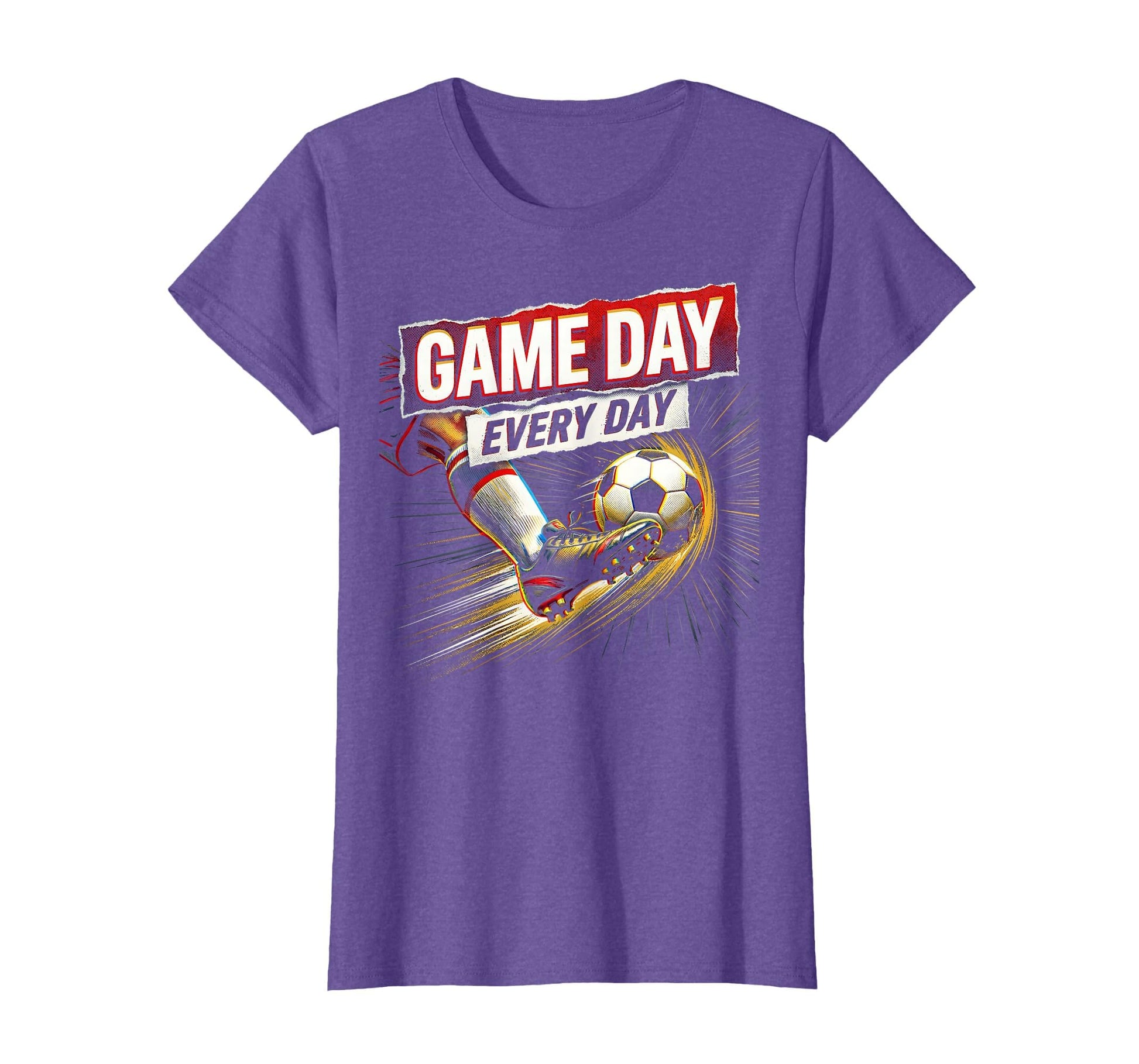 Game Day Every Day Soccer Fan T-Shirt - Trendy Graphic Unisex - T-Shirt, Sweatshirt, Hoodie
