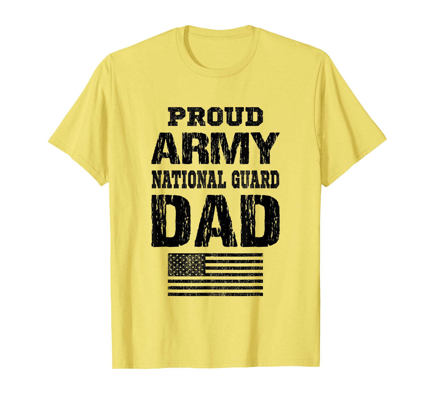 Proud Army National Guard Dad U S T-Shirt - Minimalist Print Men Women - T-Shirt, Sweatshirt, Hoodie