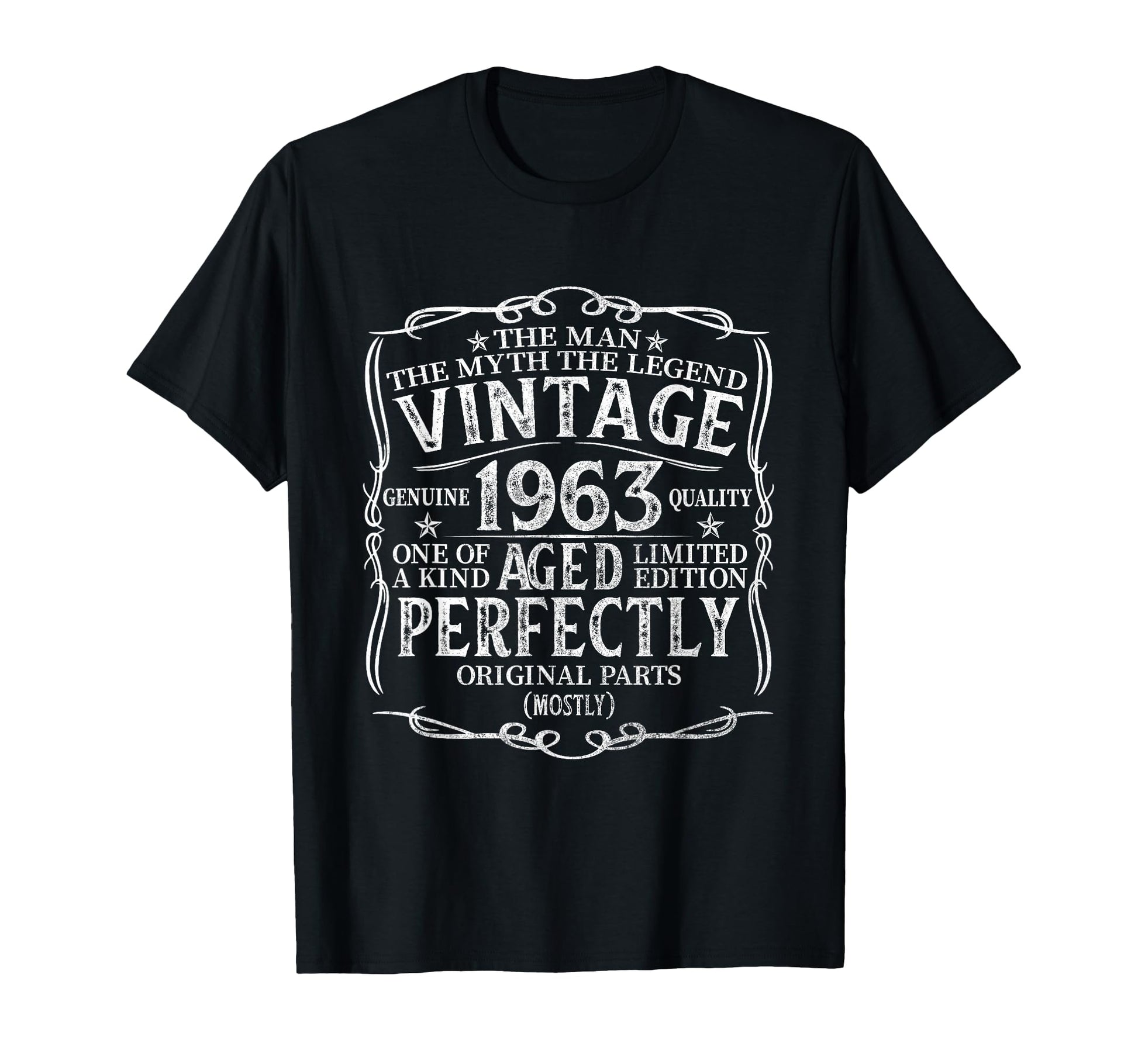 1963 Myth Legend 60 Year Old Gift 60Th T-Shirt - Graphic Print for Adults - T-Shirt, Sweatshirt, Hoodie