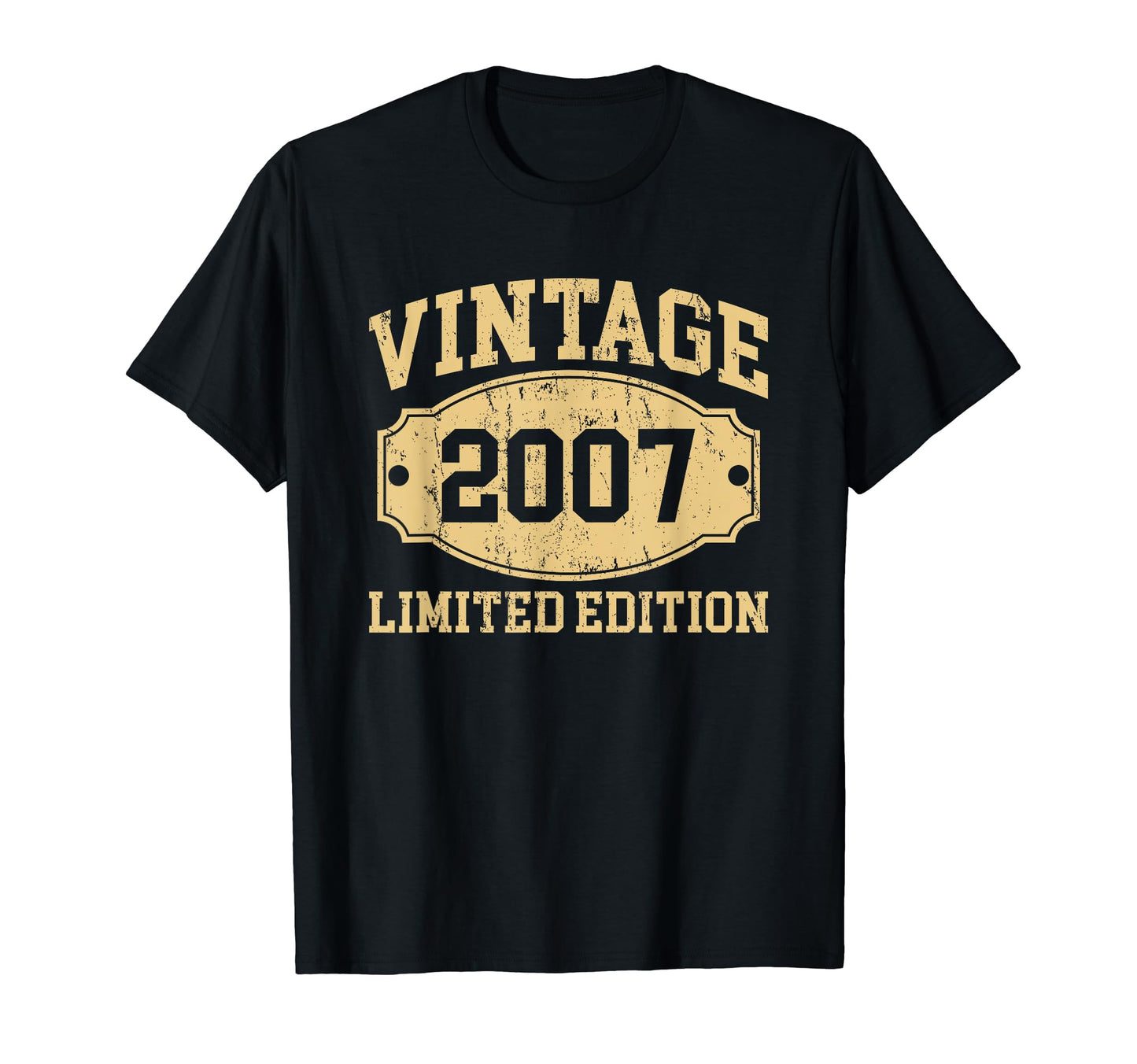 2007 Born 2007 Birthday T-Shirt - Graphic Print Men Women - T-Shirt, Sweatshirt, Hoodie