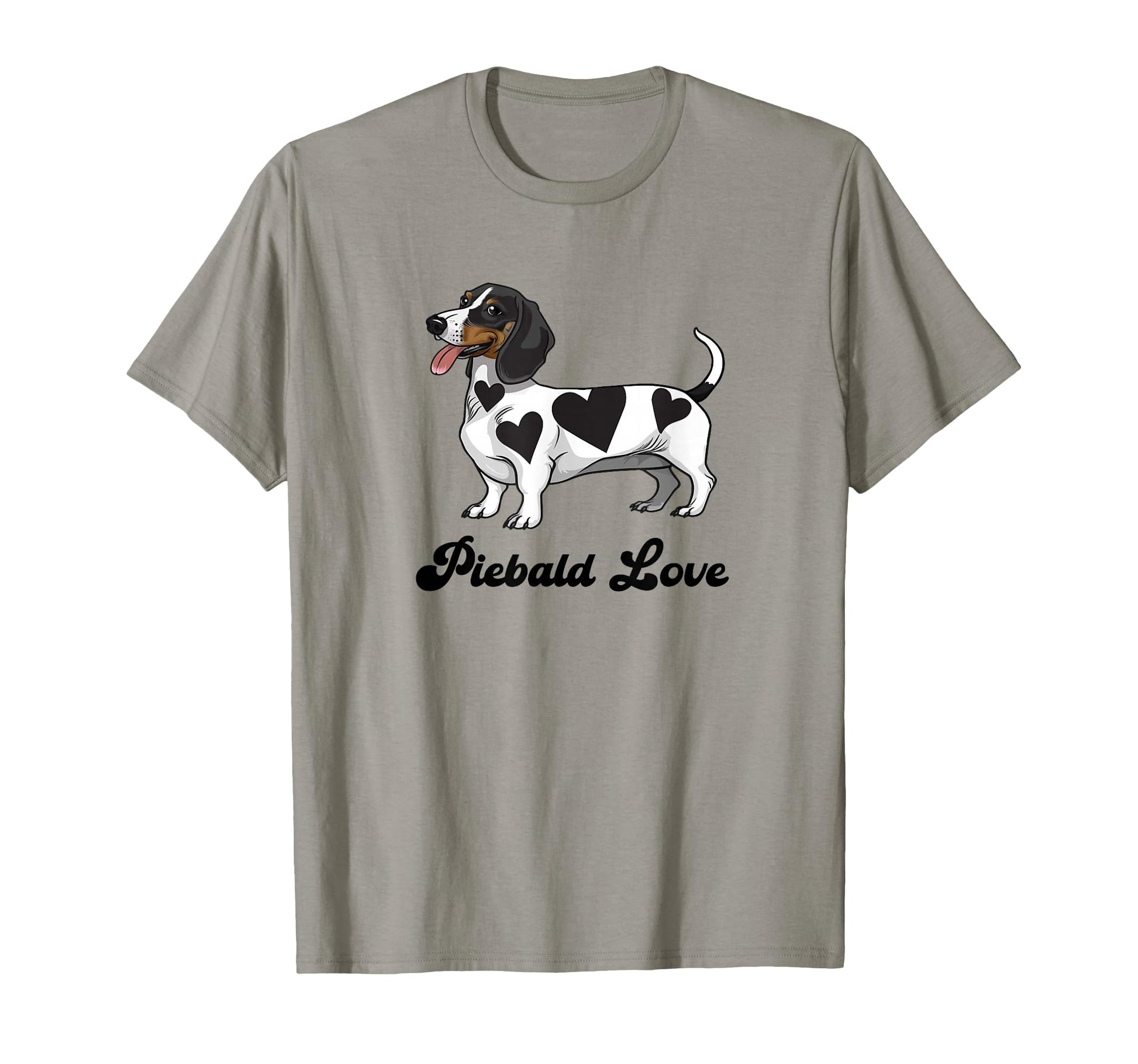 Funny Womens Heart Love Piebald Love T-Shirt - Graphic Print for Adults - T-Shirt, Sweatshirt, Hoodie