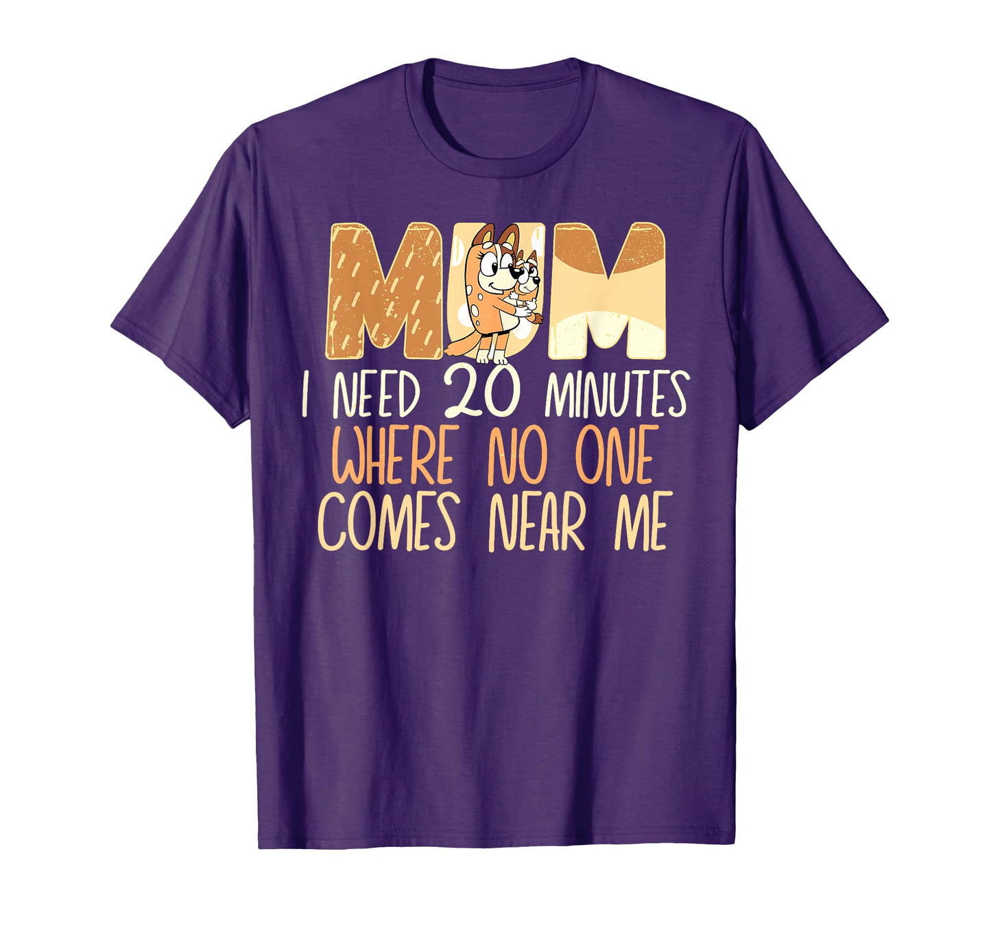 Mom Says I Need 20 Minutes Where No One T-Shirt - Graphic Print Men Women - T-Shirt, Sweatshirt, Hoodie