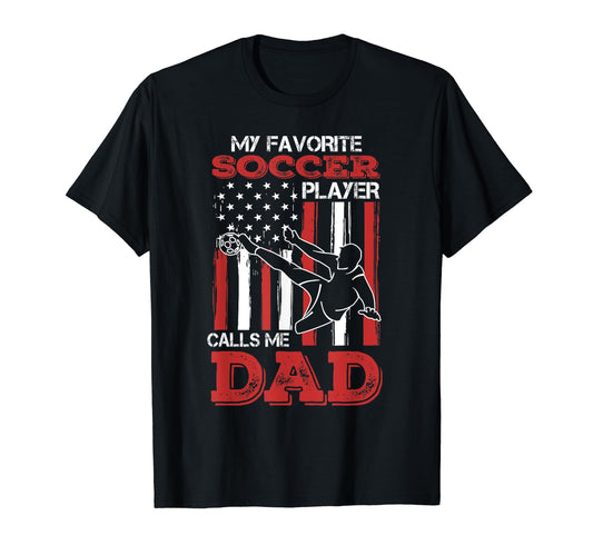 Awesome Fathers Day Soccer Dad T-Shirt - Casual Everyday Wear for Adults - T-Shirt, Sweatshirt, Hoodie