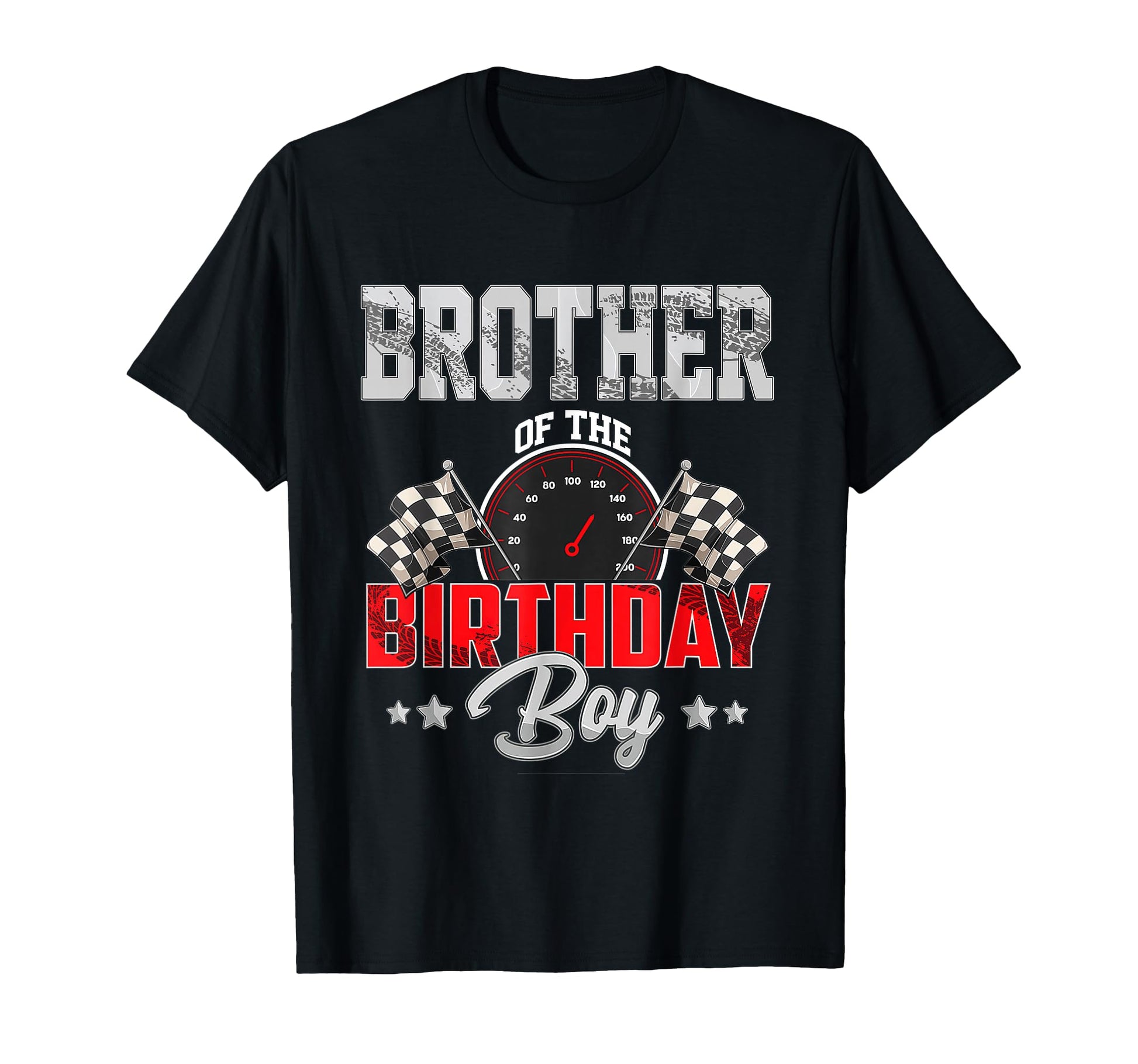 Brother Birthday Race Car Racing Car T-Shirt - Graphic Print Men Women - T-Shirt, Sweatshirt, Hoodie