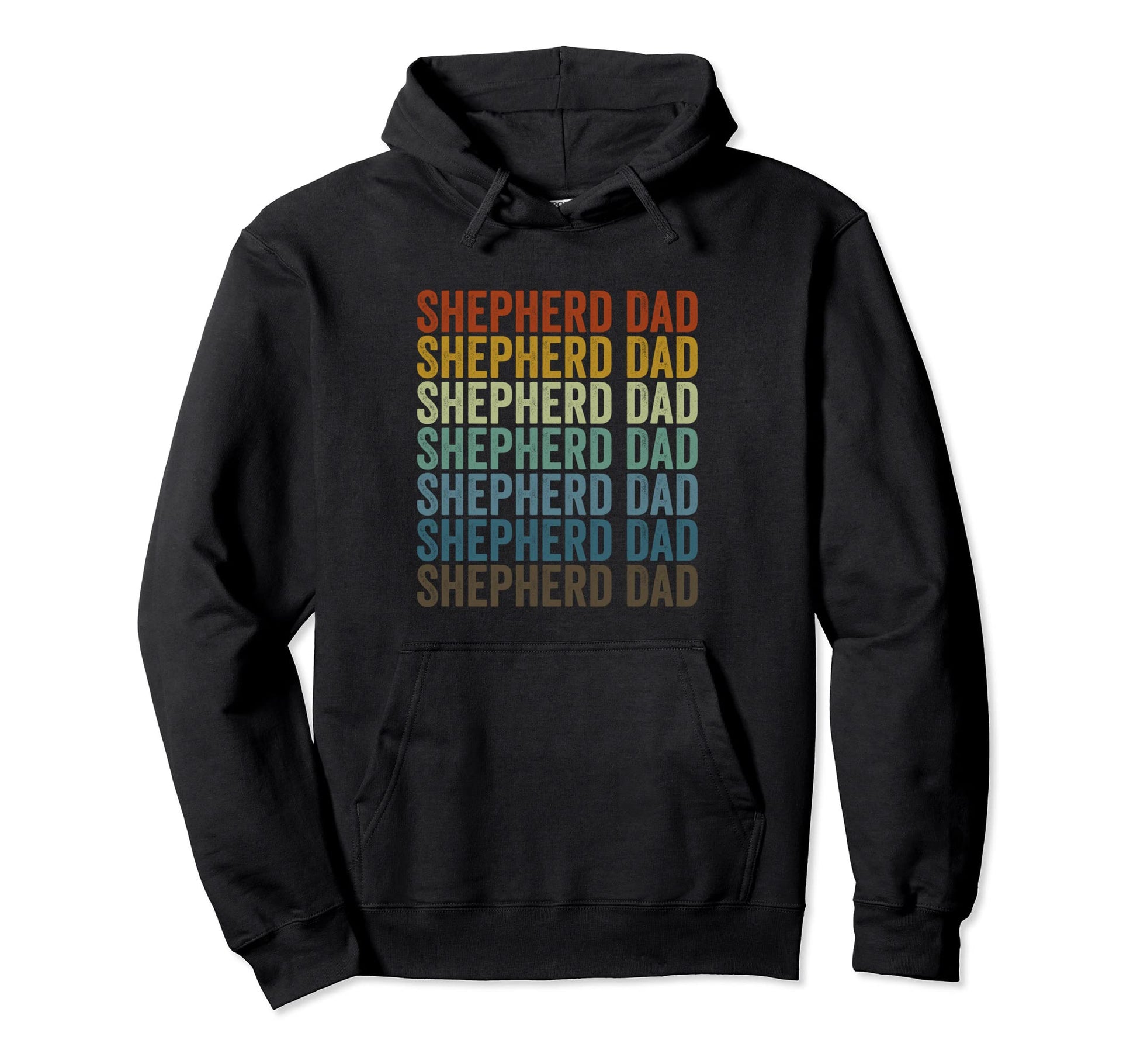 Shepherd Dad German Shepherd Dog Lover Dog Hoodie - Graphic Print Unisex - T-Shirt, Sweatshirt, Hoodie